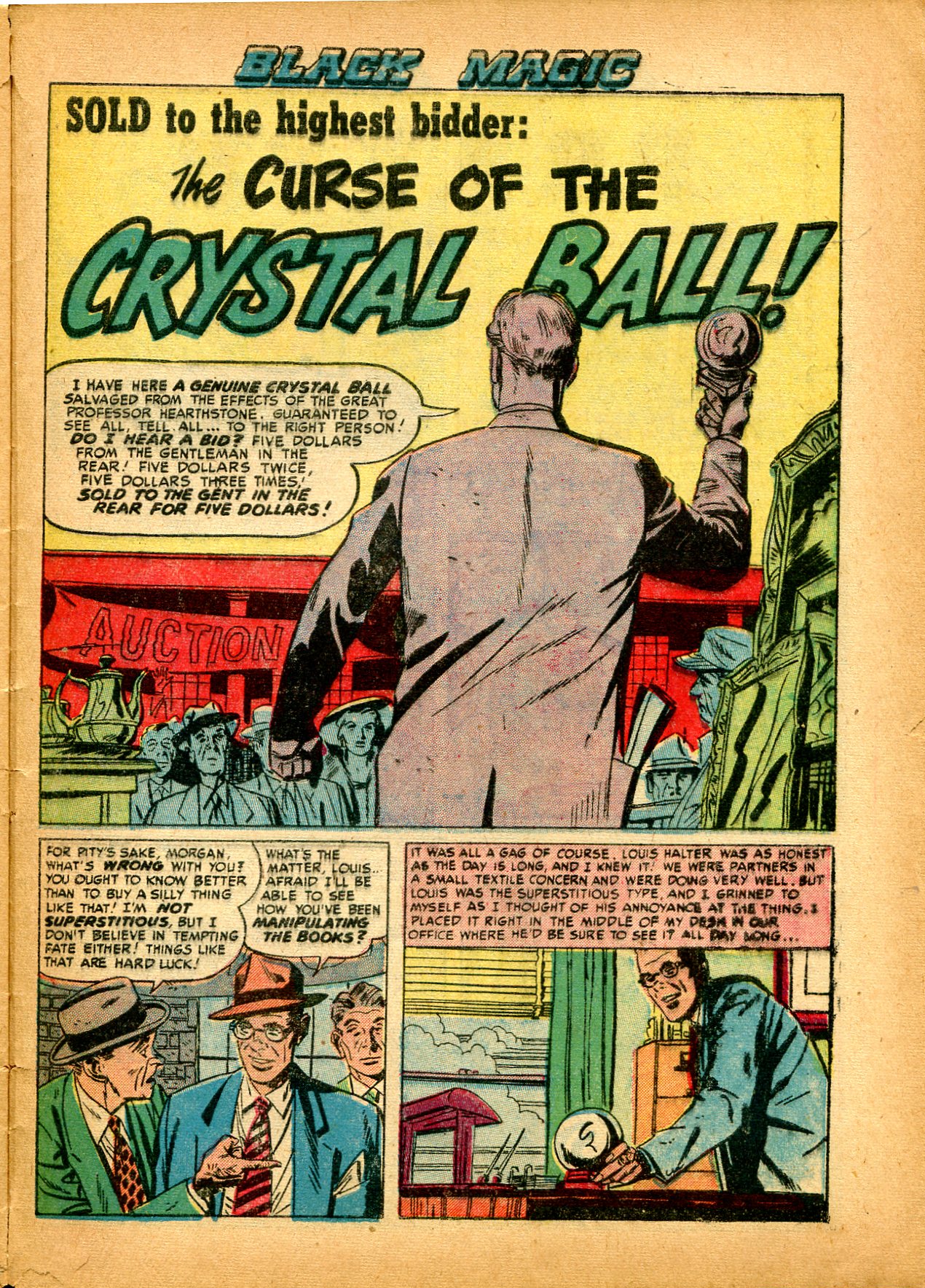 Read online Black Magic (1950) comic -  Issue #8 - 33