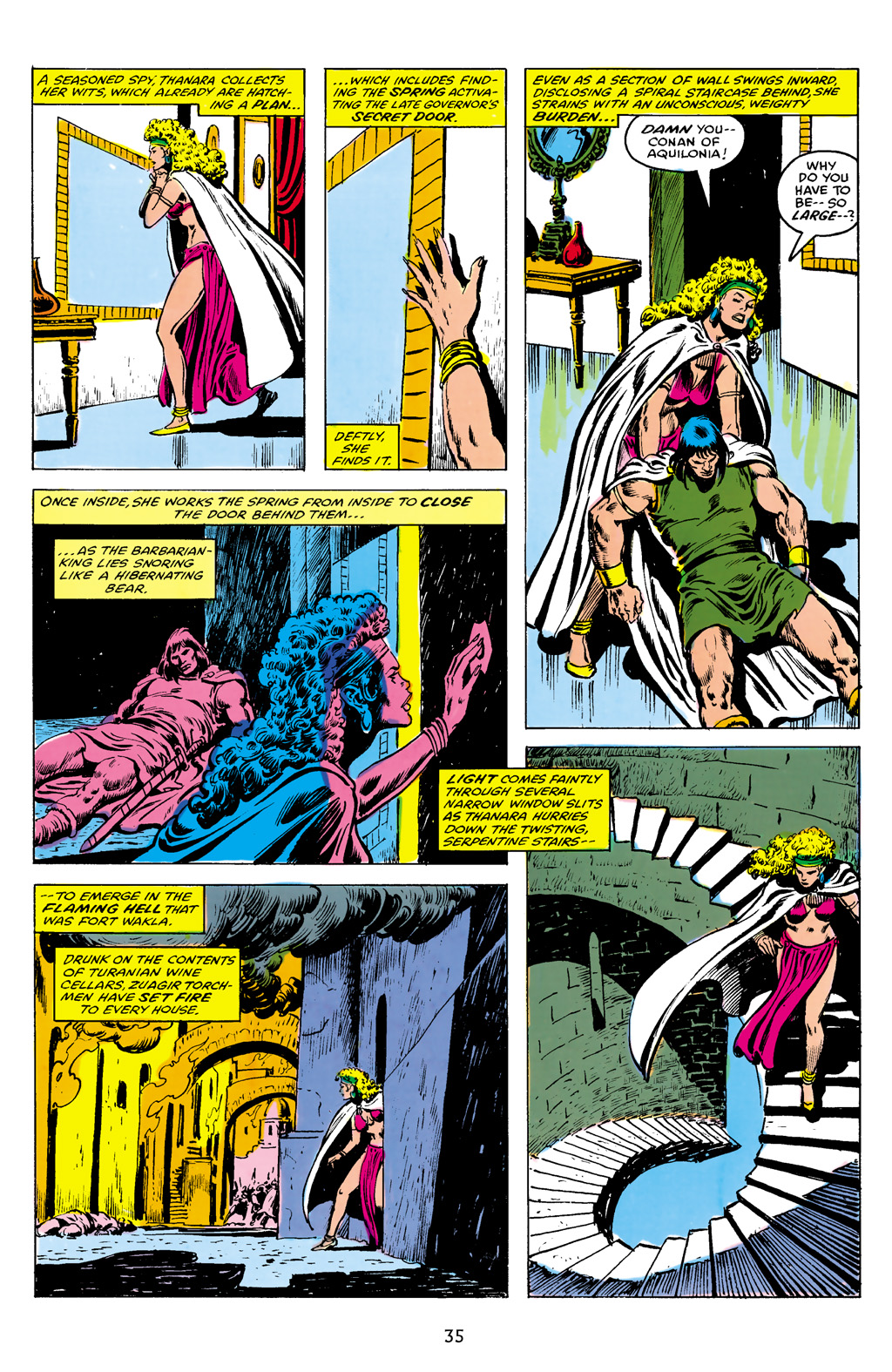 Read online The Chronicles of King Conan comic -  Issue # TPB 2 (Part 1) - 34