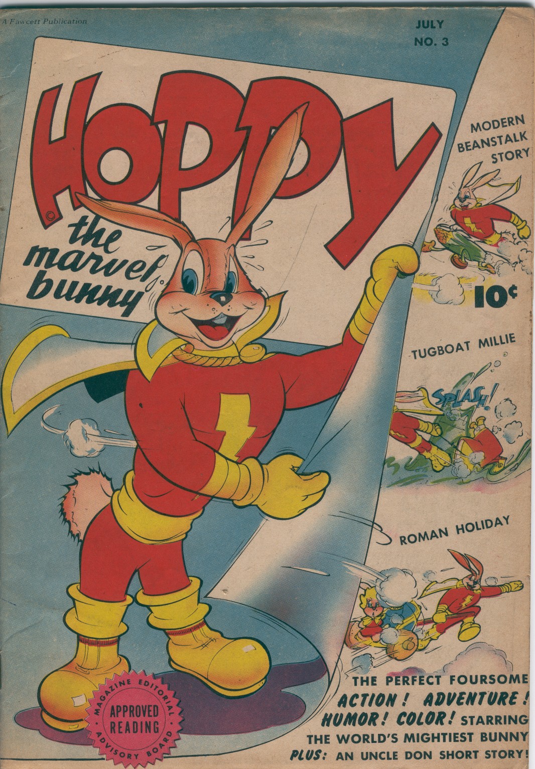 Read online Hoppy The Marvel Bunny comic -  Issue #3 - 1