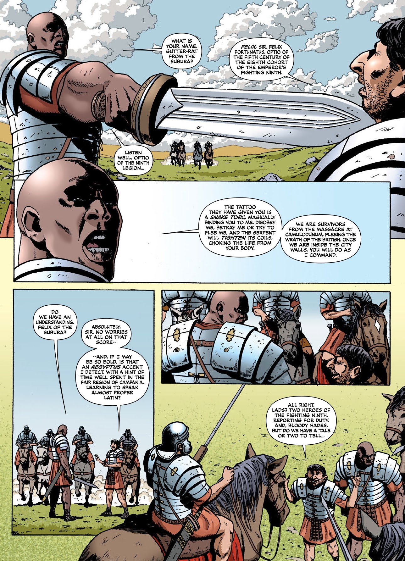 Read online Aquila comic -  Issue # _TPB - 26