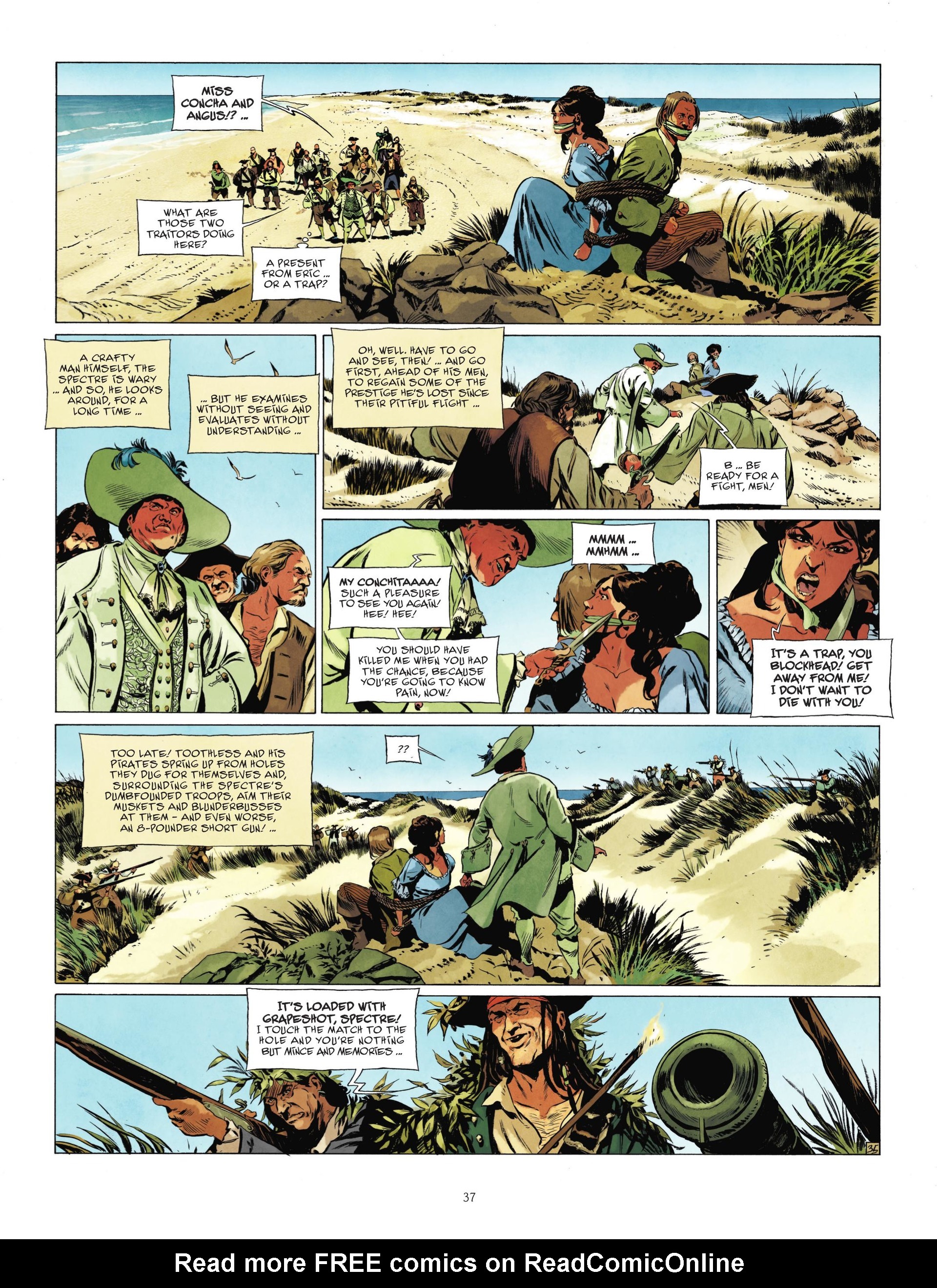 Read online Redbeard comic -  Issue #2 - 39