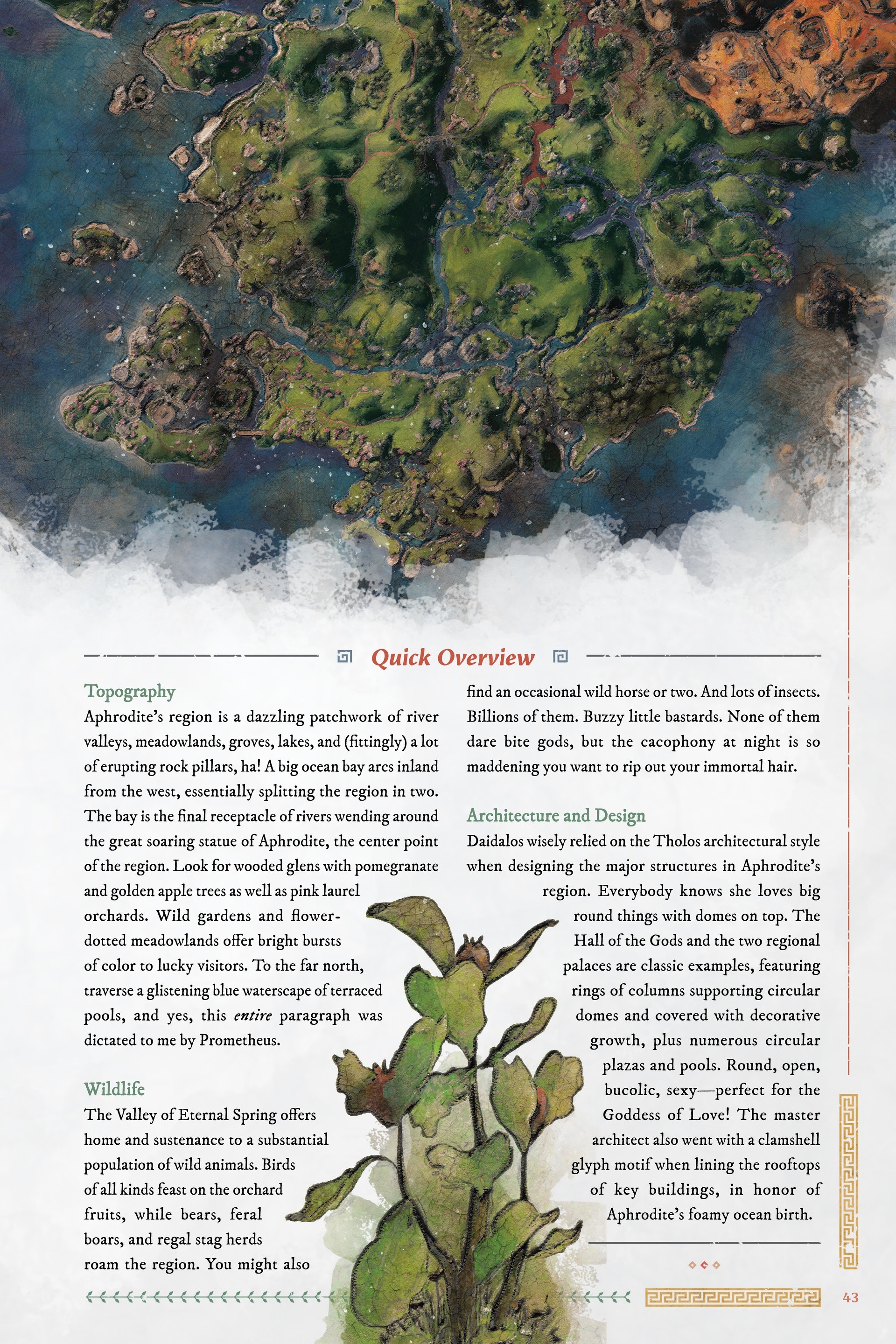 Read online Immortals Fenyx Rising: A Traveler's Guide to the Golden Isle comic -  Issue # TPB - 43