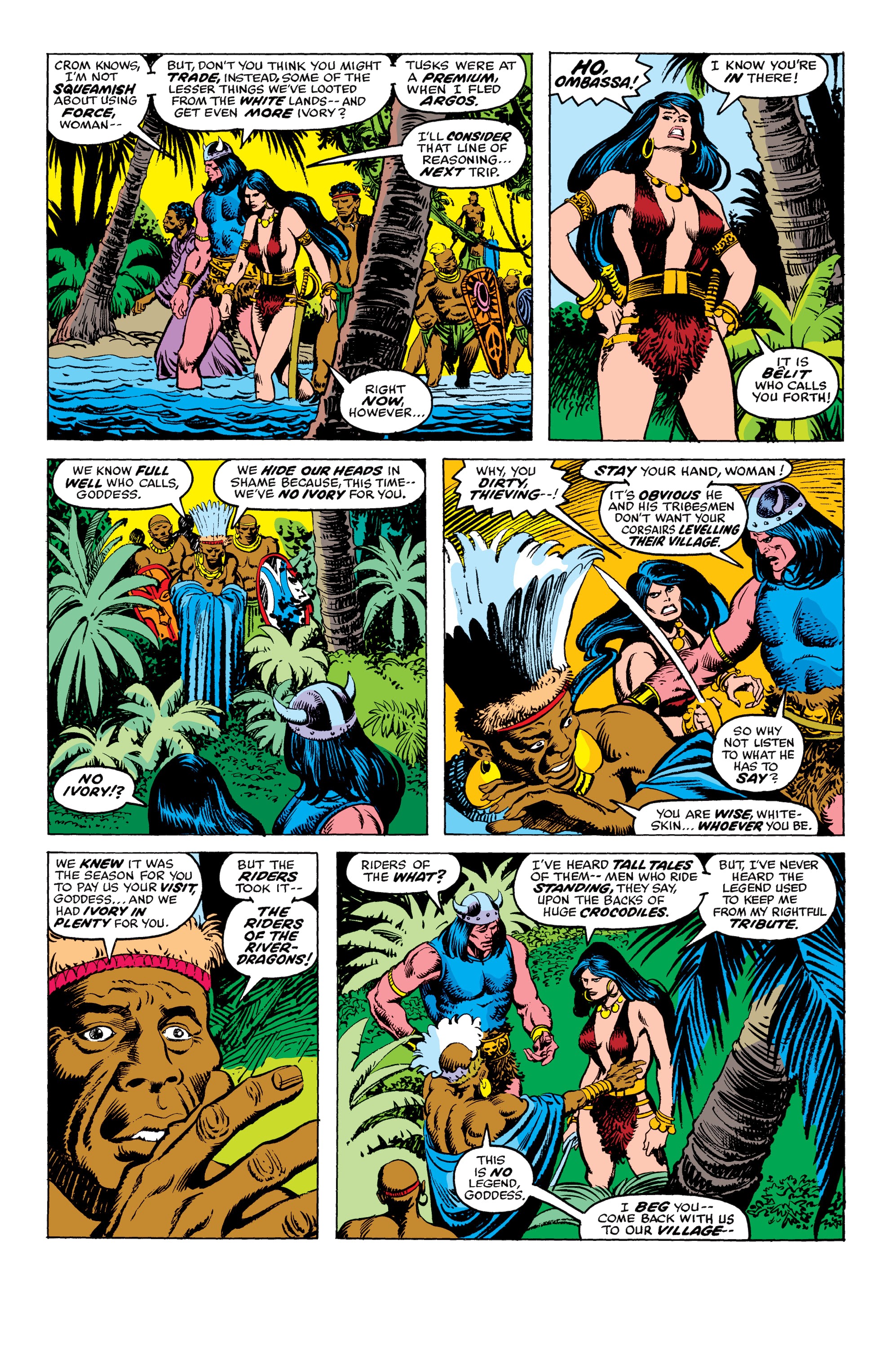 Read online Conan the Barbarian Epic Collection: The Original Marvel Years - Of Once and Future Kings comic -  Issue # TPB (Part 1) - 13