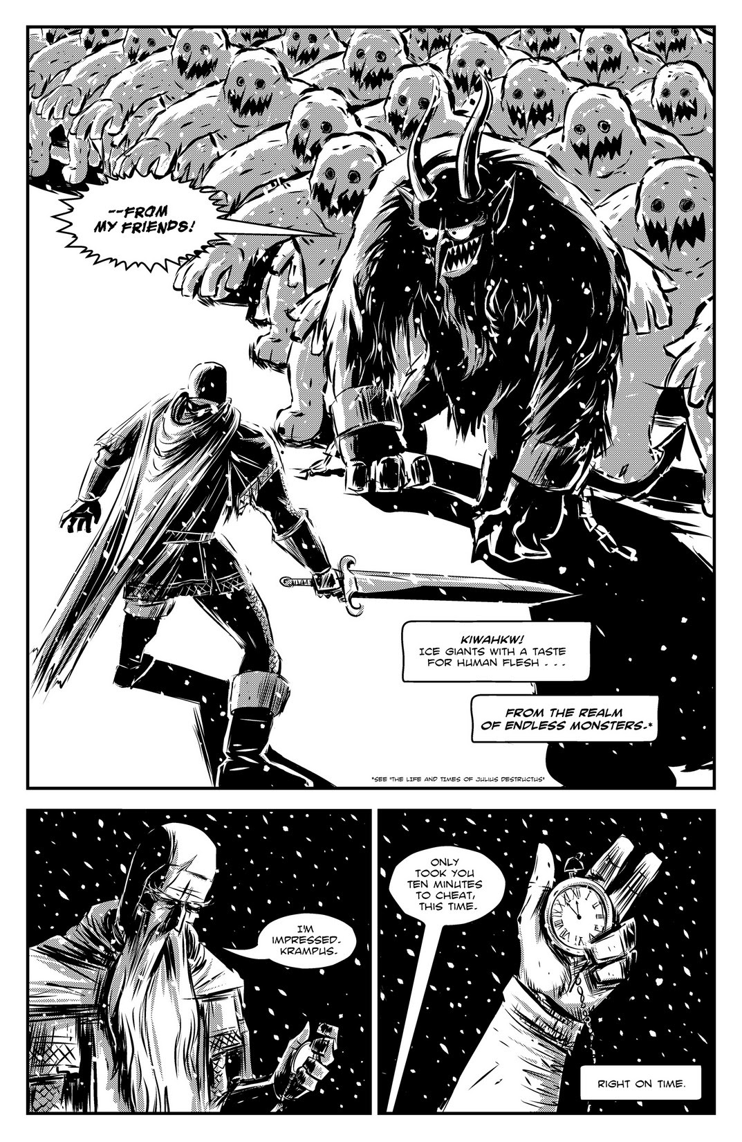 Read online 'Twas the Night Before Krampus comic -  Issue # Full - 32