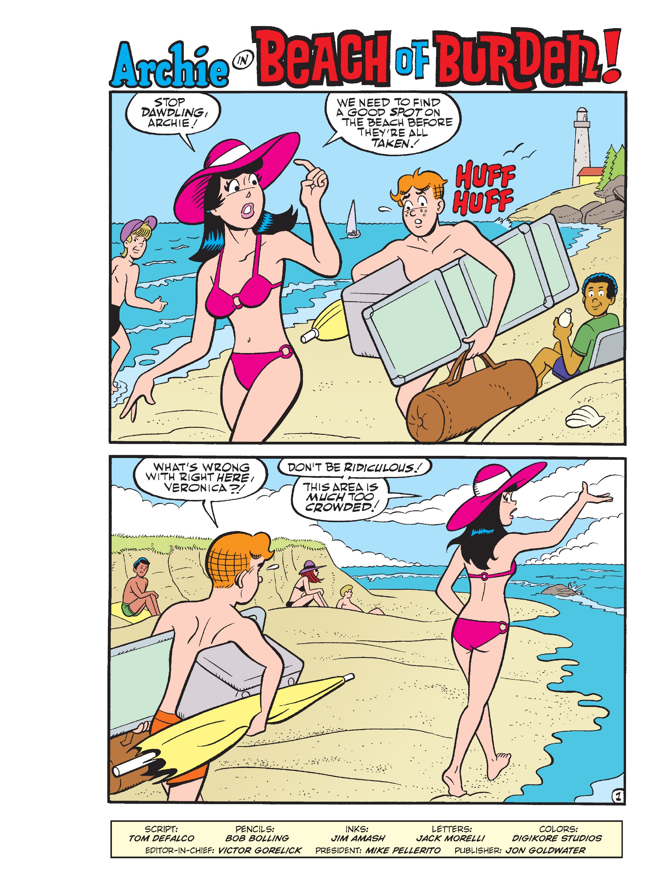 Read online Archie's Double Digest Magazine comic -  Issue #262 - 2