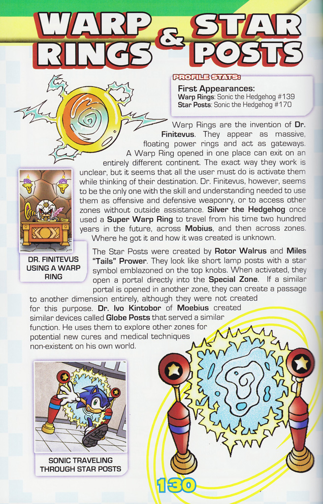 Read online Sonic the Hedgehog: The Complete Sonic Comic Encyclopedia comic -  Issue # TPB - 132