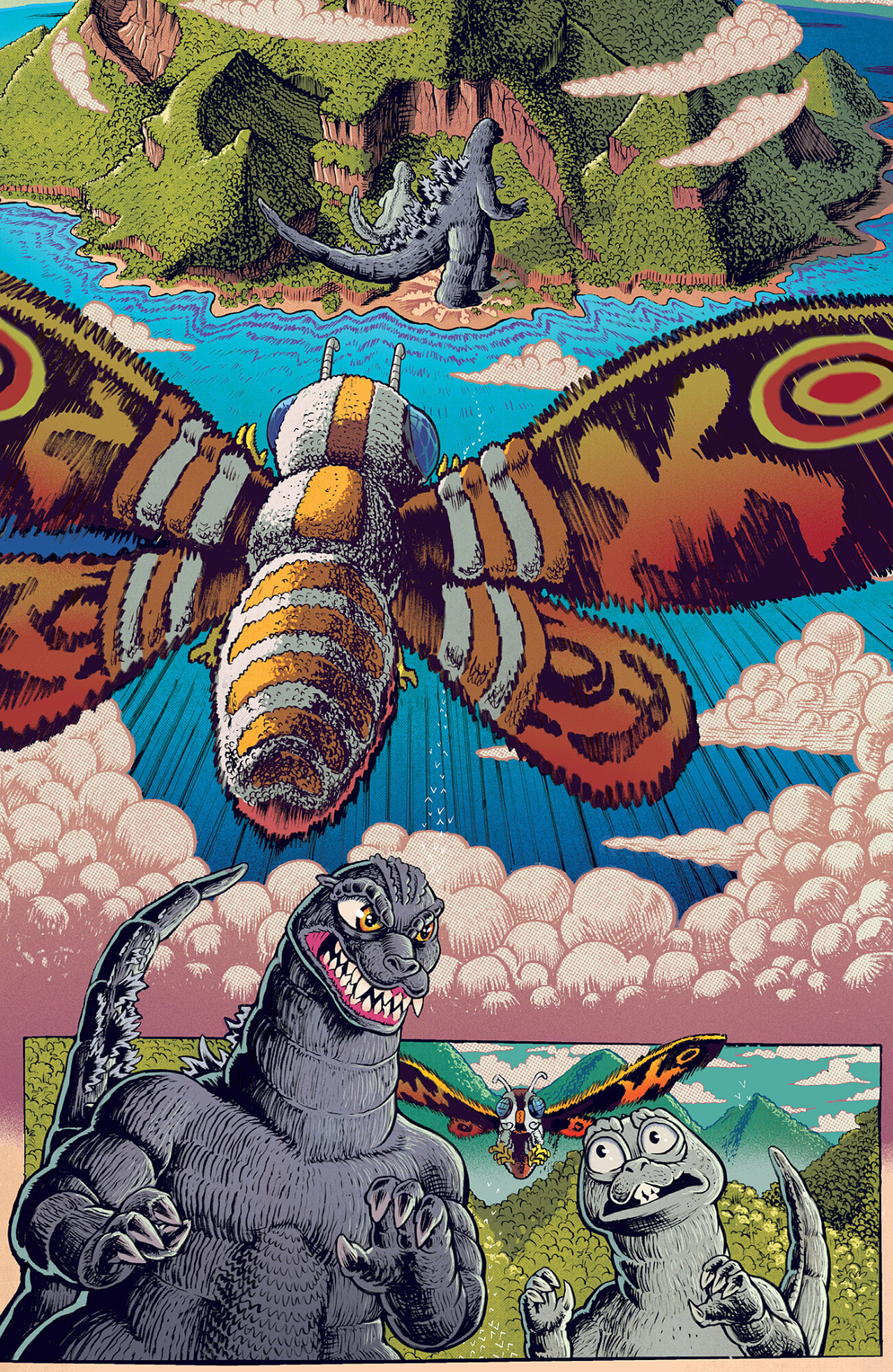 Read online Godzilla: War for Humanity comic -  Issue #2 - 20