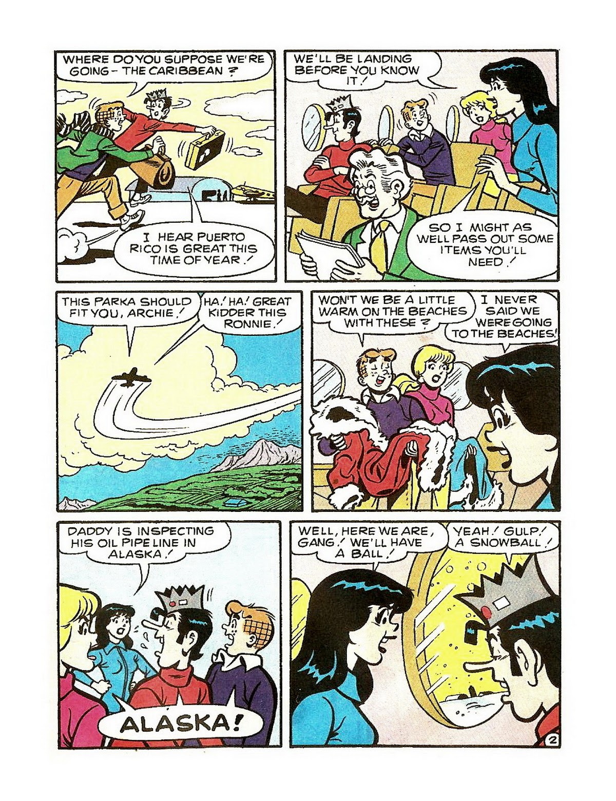 Read online Archie's Double Digest Magazine comic -  Issue #64 - 147