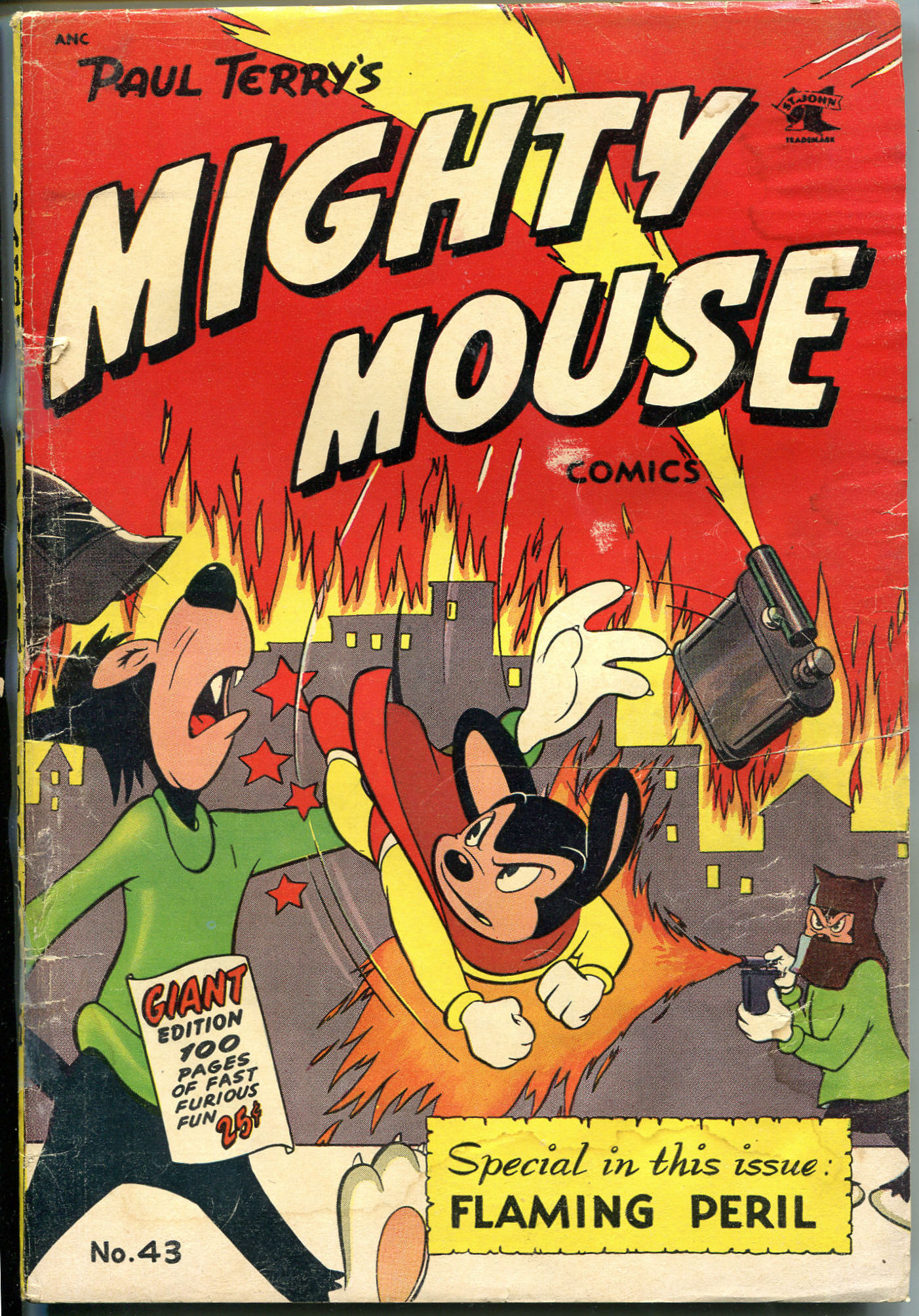 Read online Paul Terry's Mighty Mouse Comics comic -  Issue #43 - 1