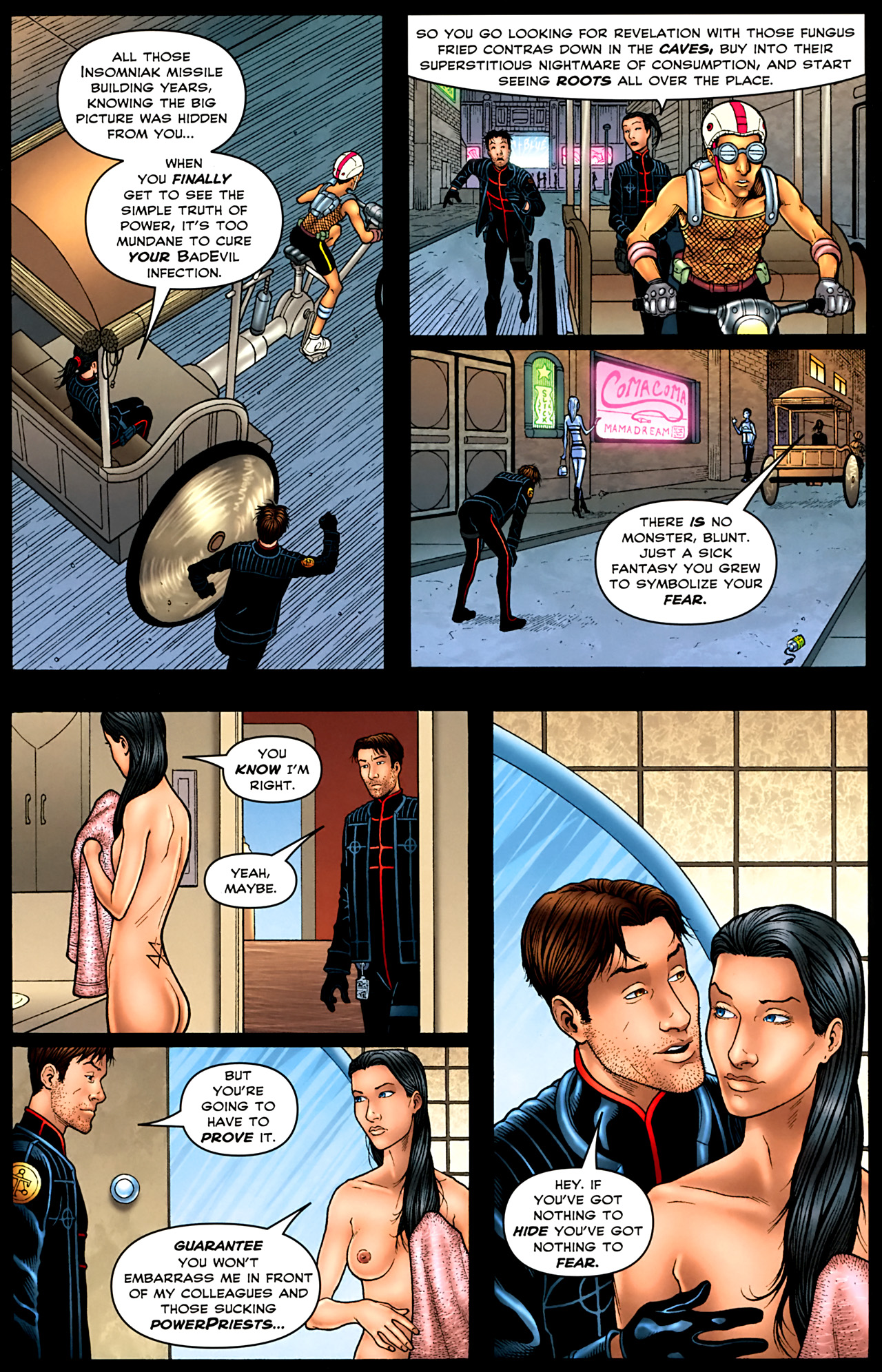 Read online Jamie Delano's Narcopolis comic -  Issue #4 - 12