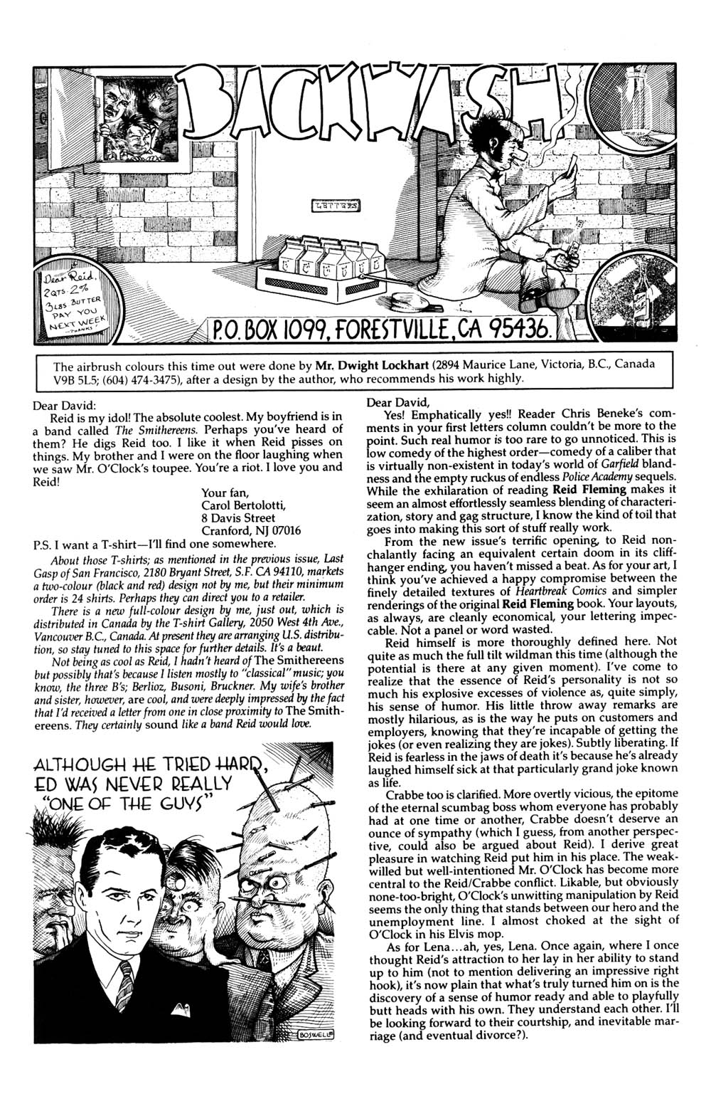Read online Reid Fleming, World's Toughest Milkman (1986) comic -  Issue #2 - 30