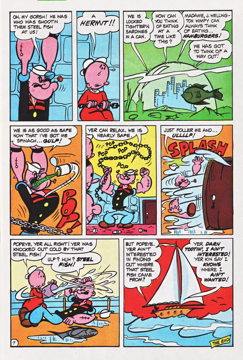 Read online Popeye (1993) comic -  Issue #7 - 12
