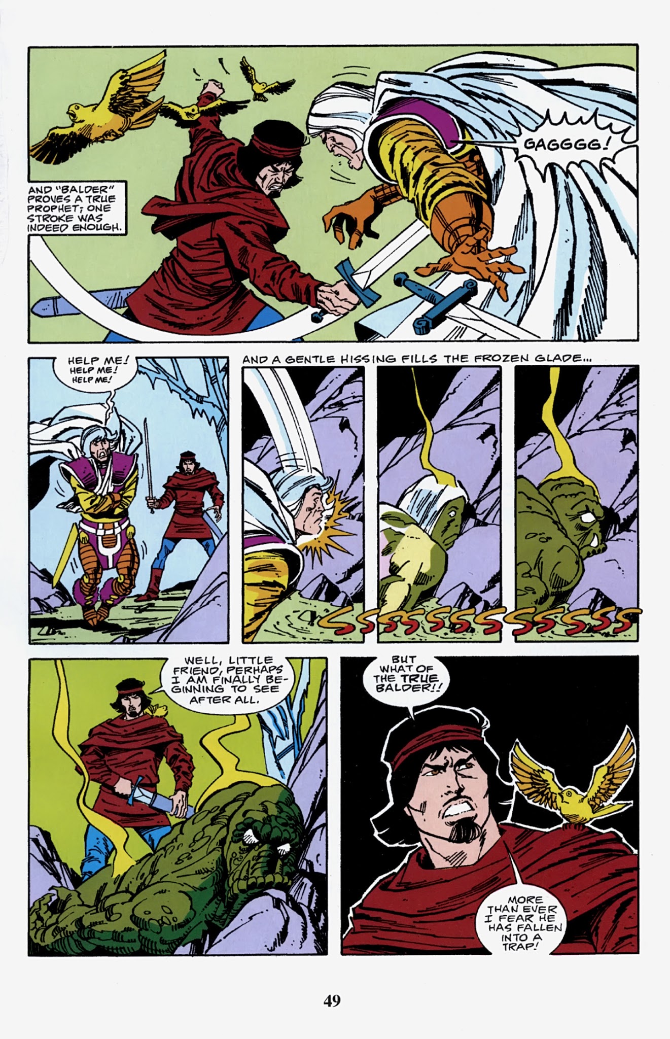 Read online Thor Visionaries: Walter Simonson comic -  Issue # TPB 4 - 51