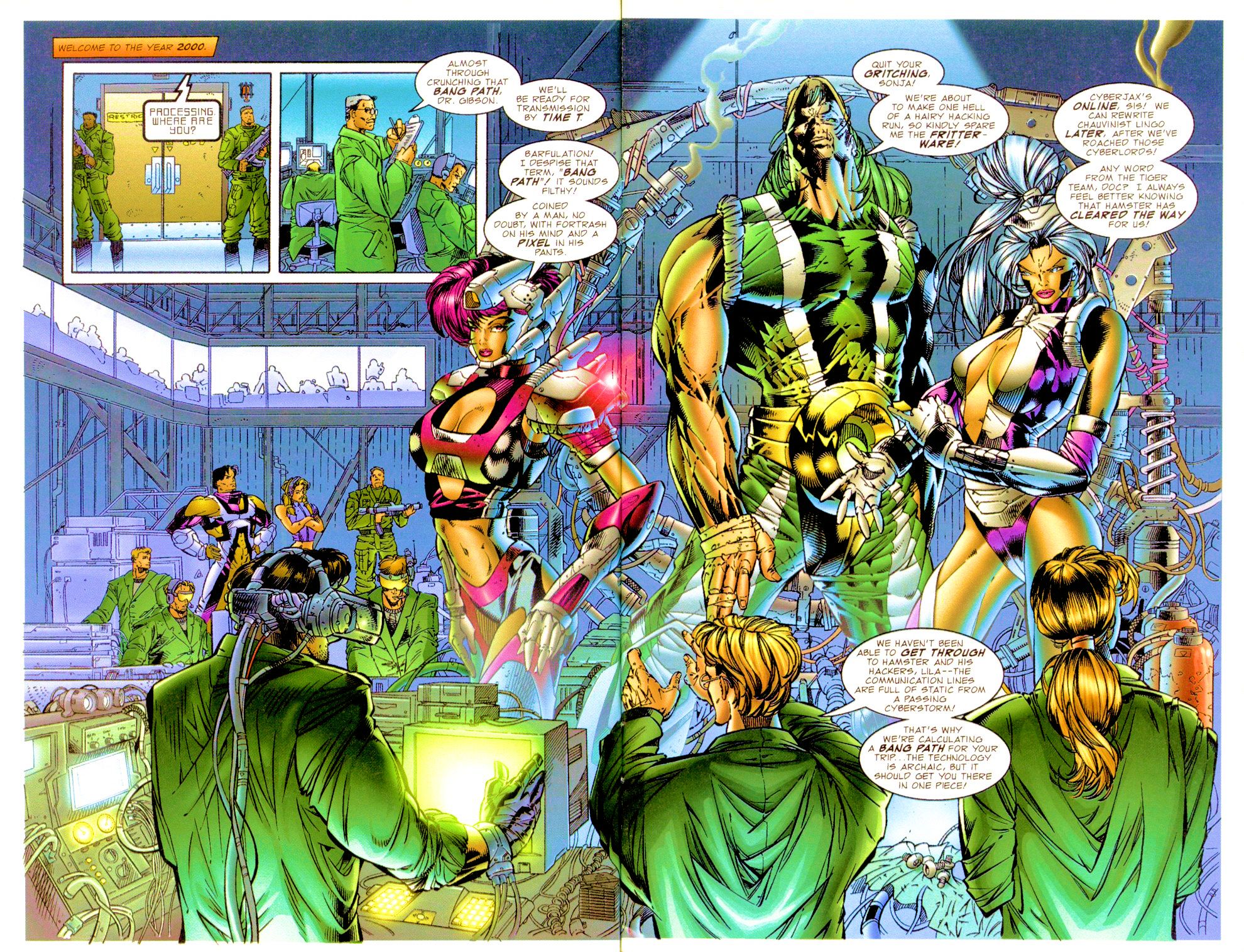 Read online Cyberpunx comic -  Issue # Full - 4