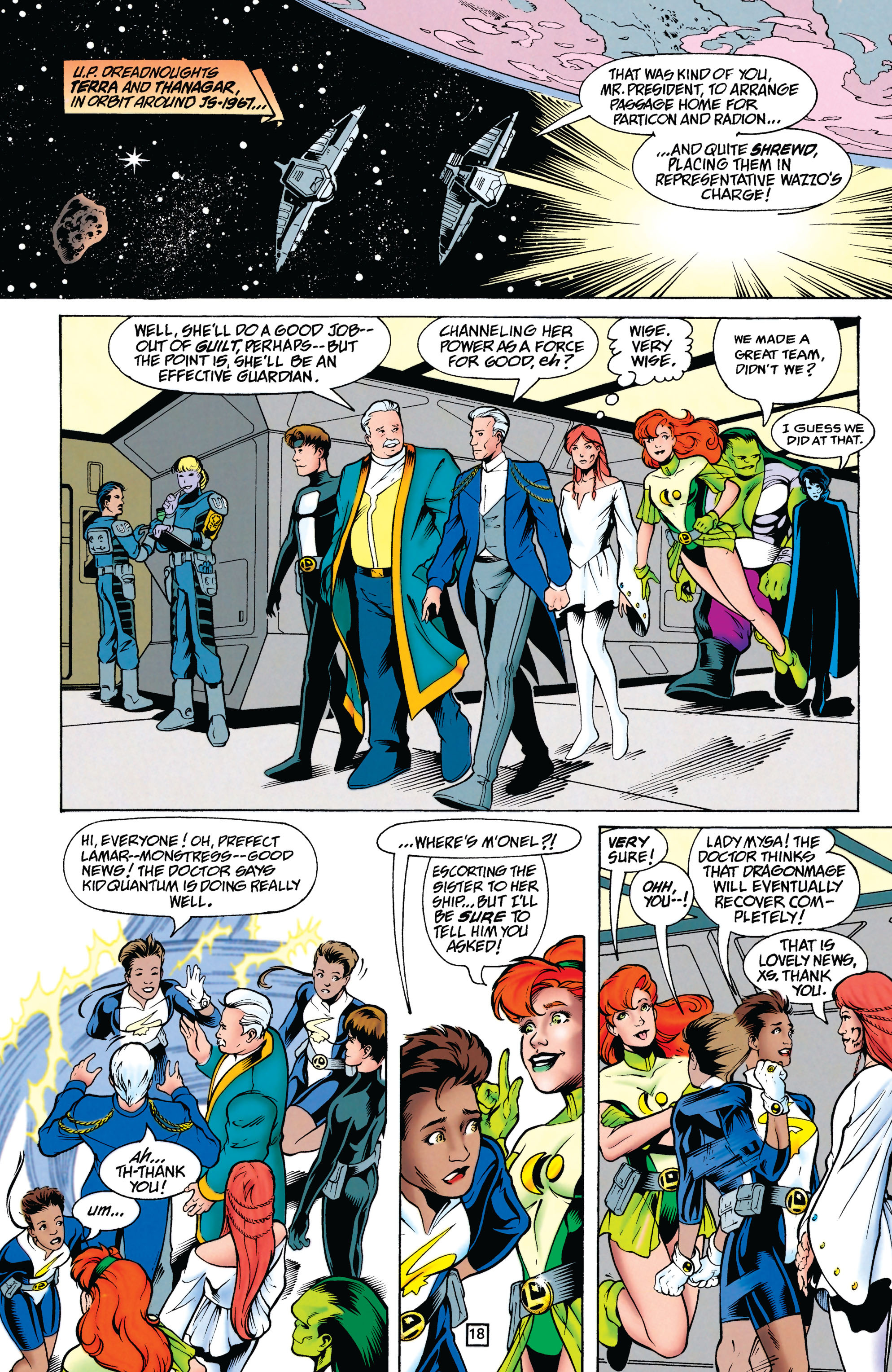 Read online Legionnaires comic -  Issue #51 - 19