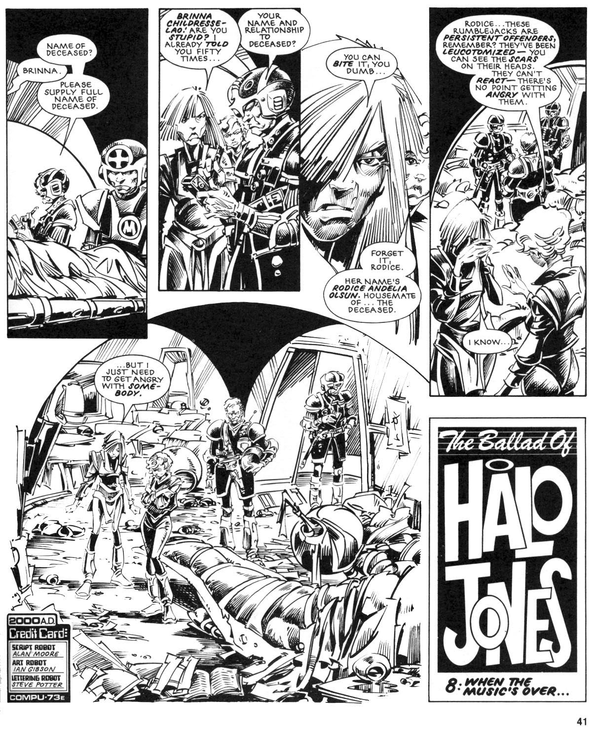Read online The Ballad of Halo Jones (1986) comic -  Issue #1 - 38