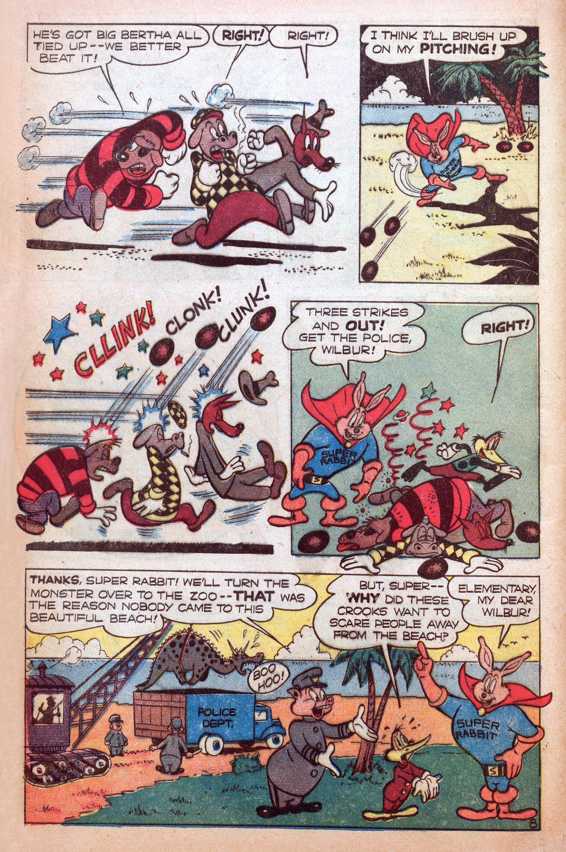 Read online Super Rabbit comic -  Issue #13 - 10