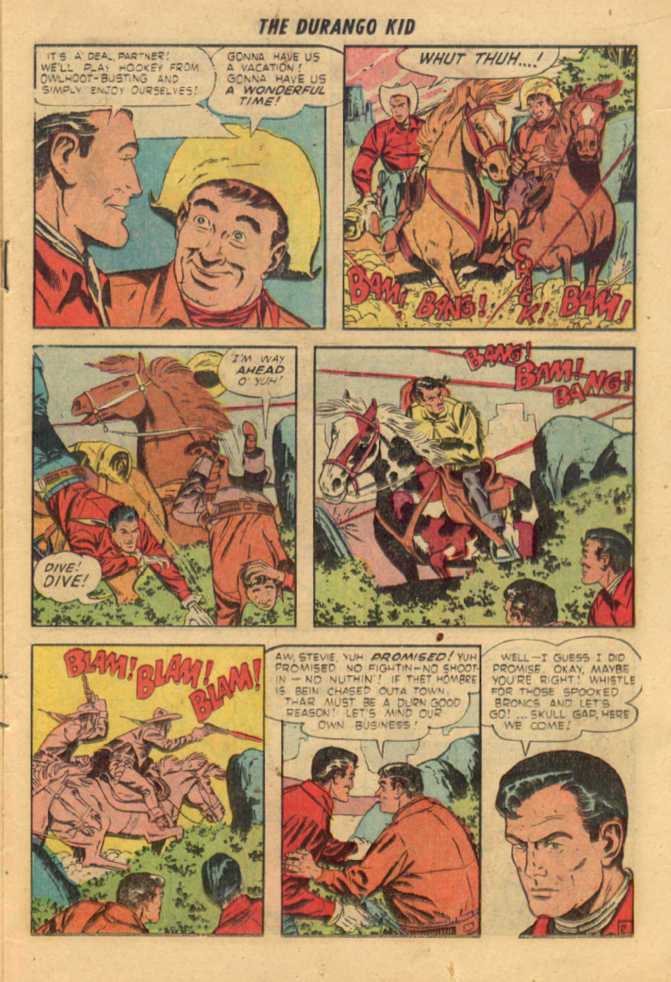 Read online Charles Starrett as The Durango Kid comic -  Issue #14 - 10