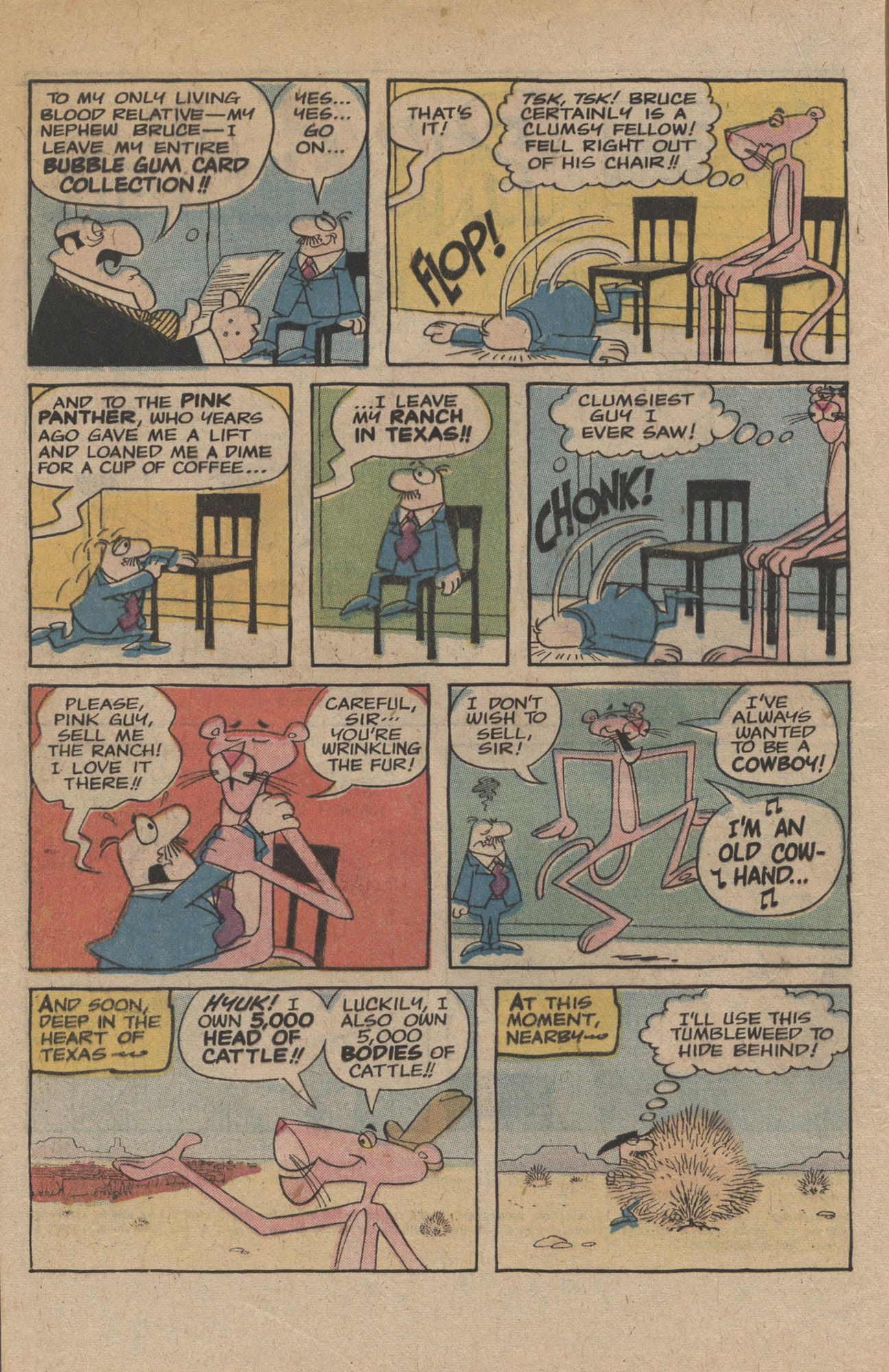 Read online The Pink Panther (1971) comic -  Issue #48 - 4