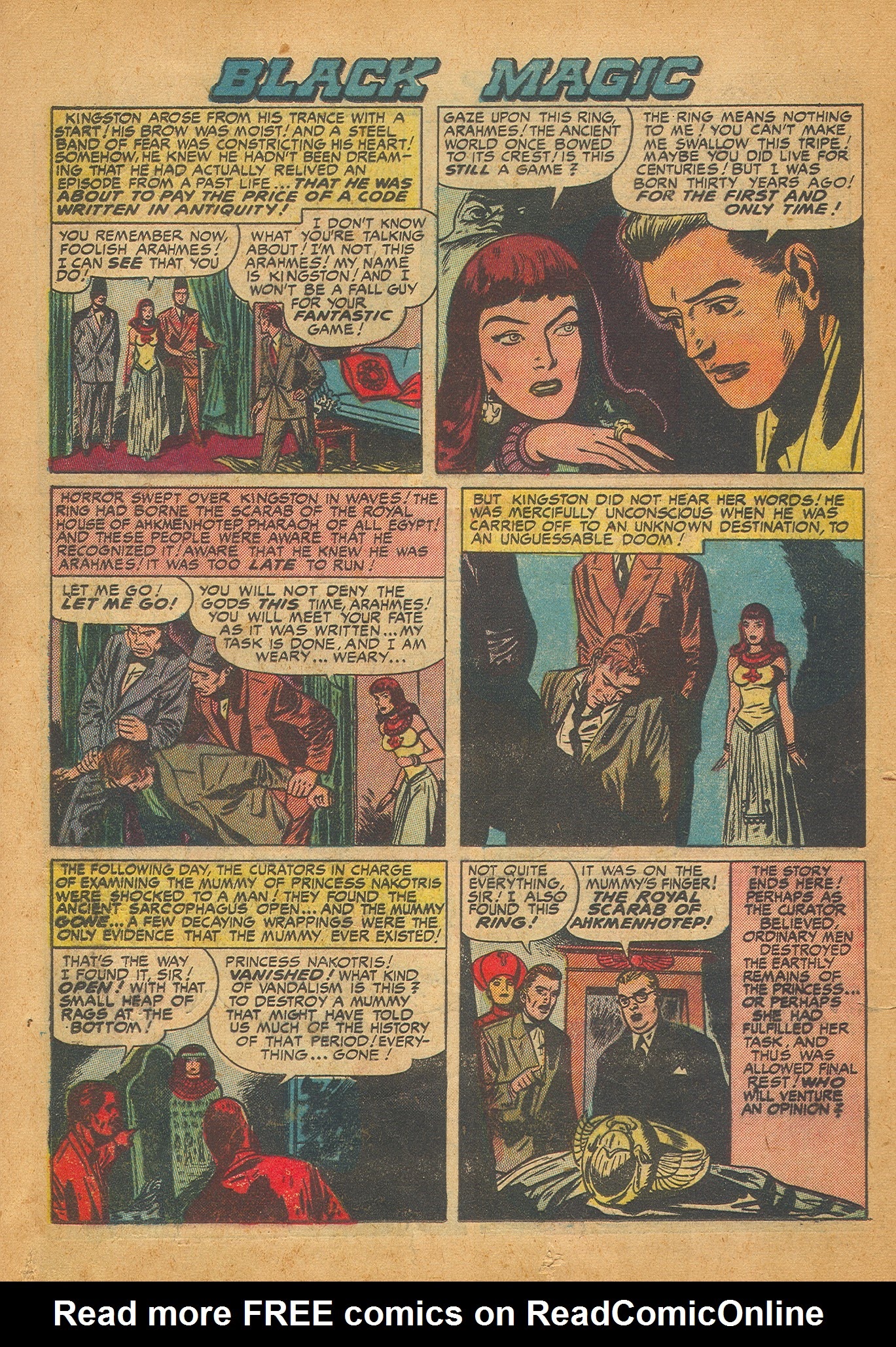 Read online Black Magic (1950) comic -  Issue #2 - 38