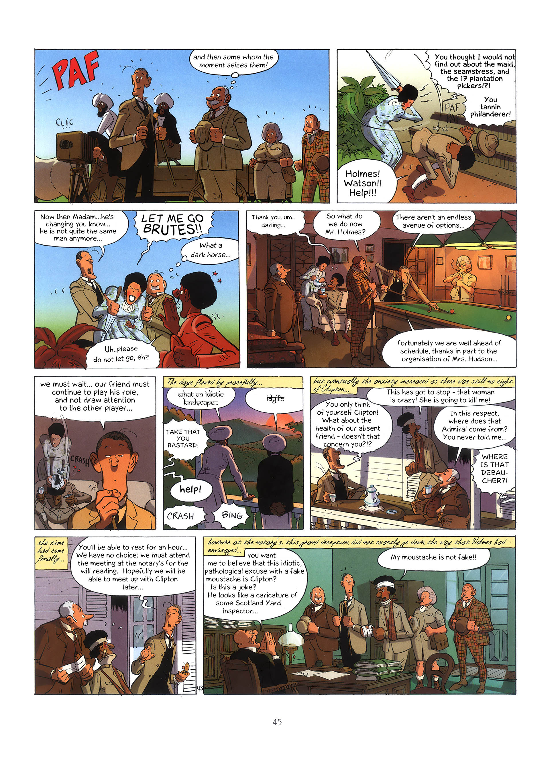Read online Baker Street (2000) comic -  Issue #3 - 45