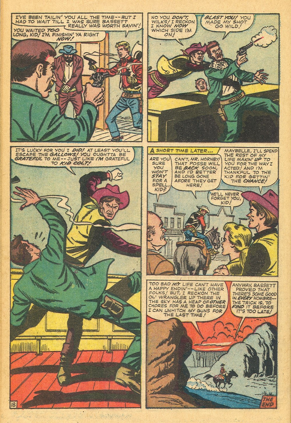 Read online Kid Colt Outlaw comic -  Issue #119 - 24