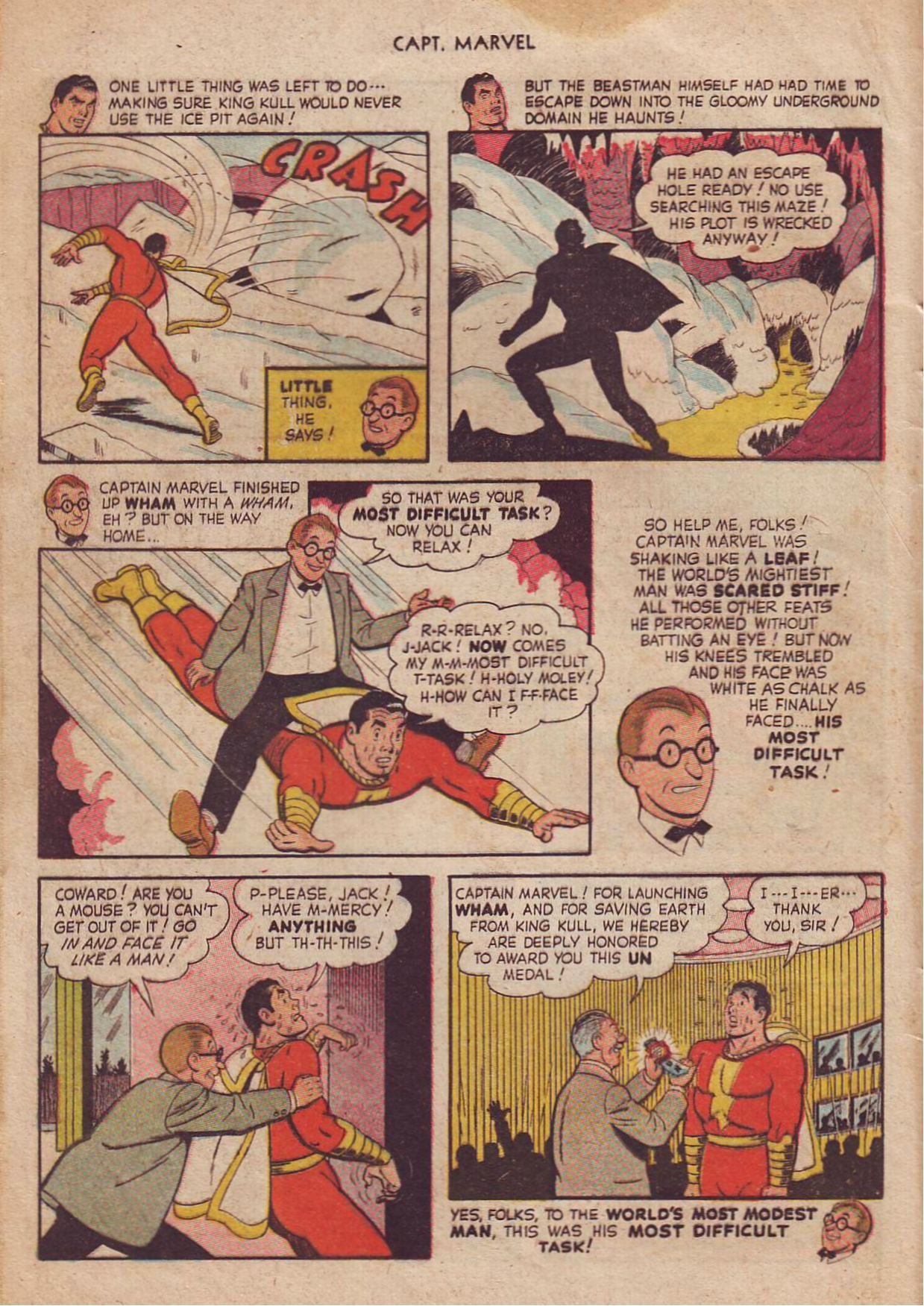 Read online Captain Marvel Adventures comic -  Issue #149 - 12