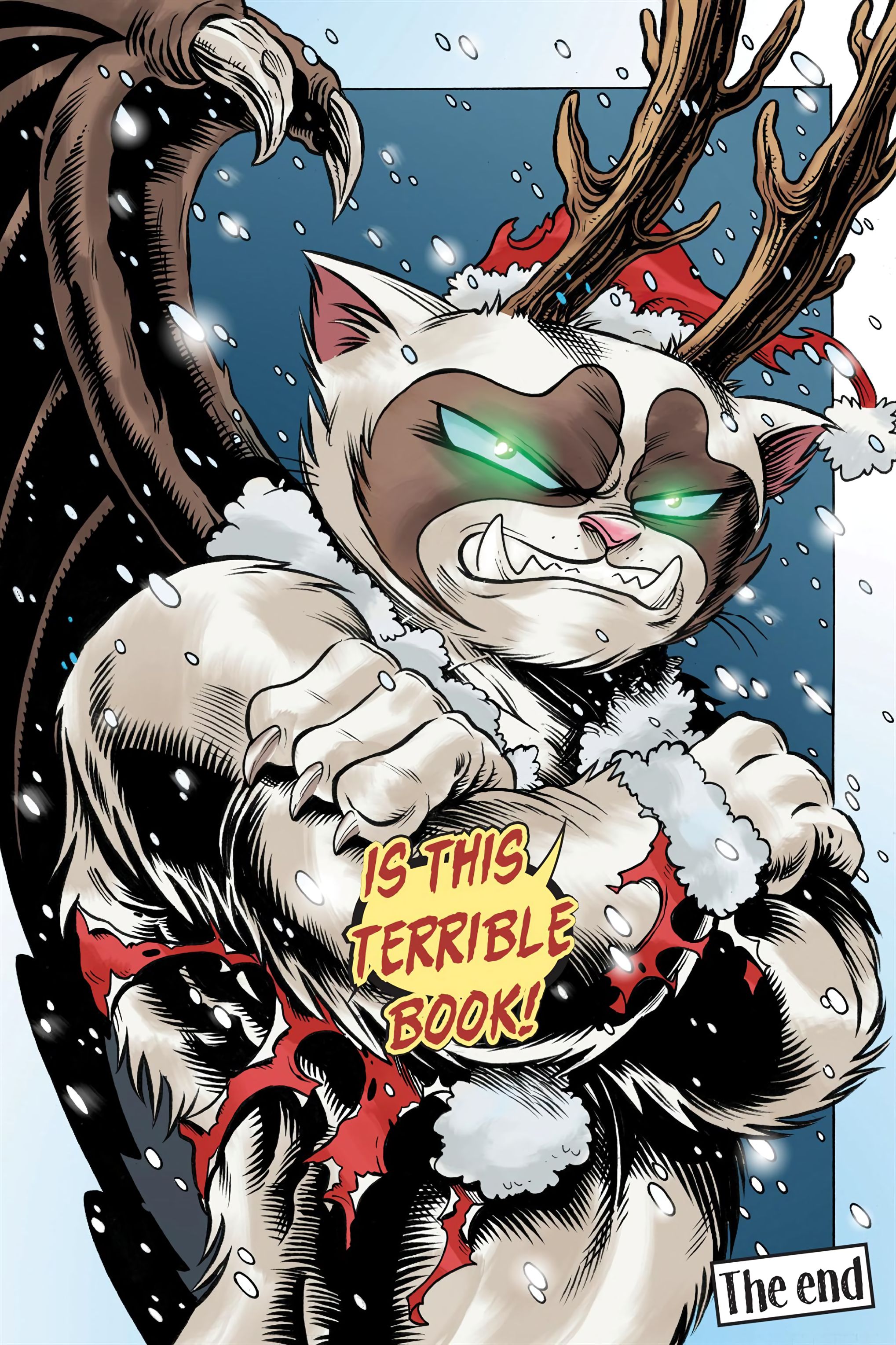 Read online Grumpy Cat: The Grumpus and Other Horrible Holiday Tales comic -  Issue # TPB - 19