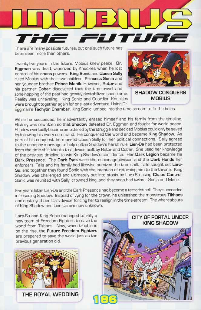 Read online Sonic the Hedgehog: The Complete Sonic Comic Encyclopedia comic -  Issue # TPB - 188