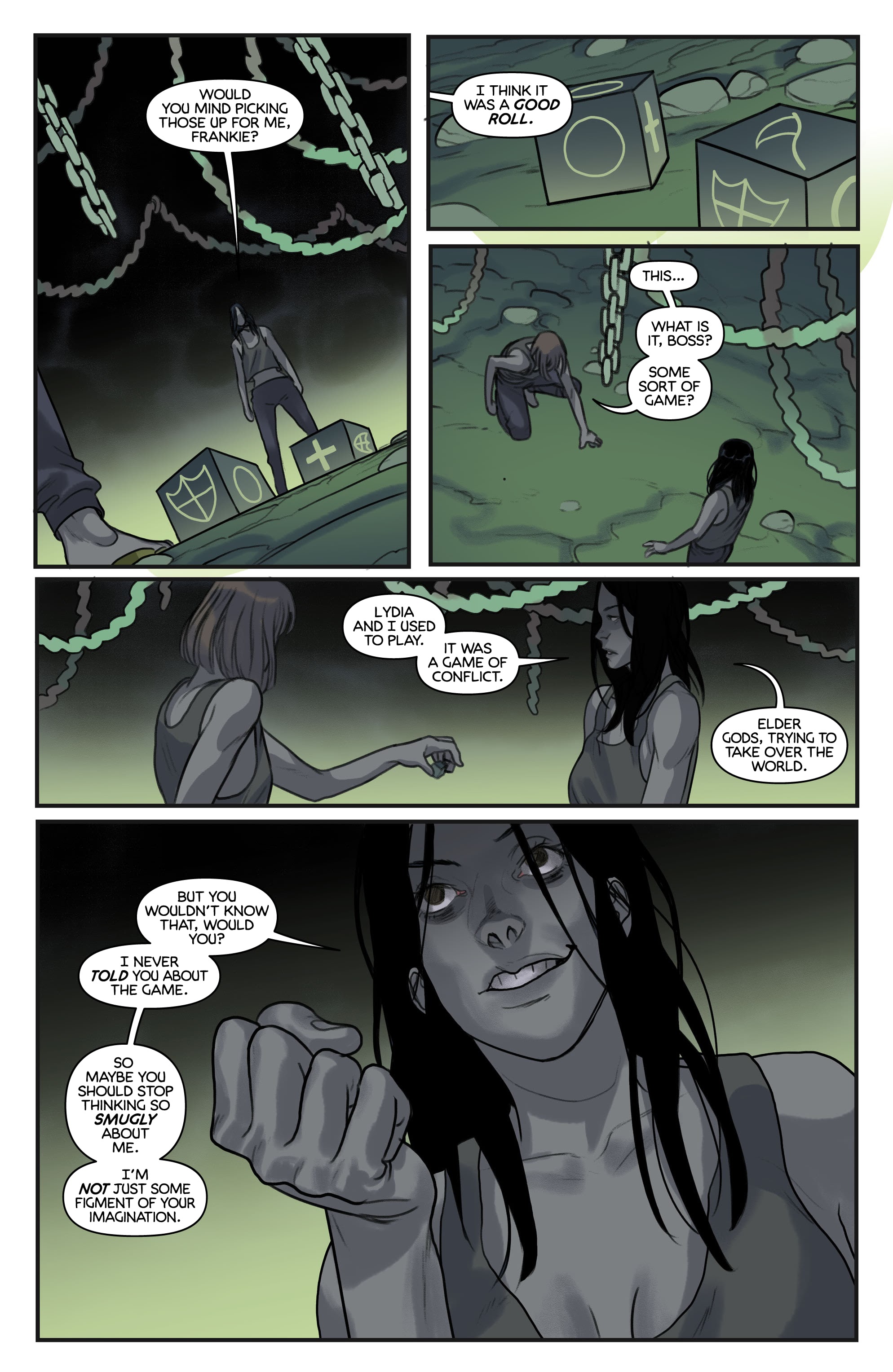 Read online Unearth comic -  Issue #8 - 12