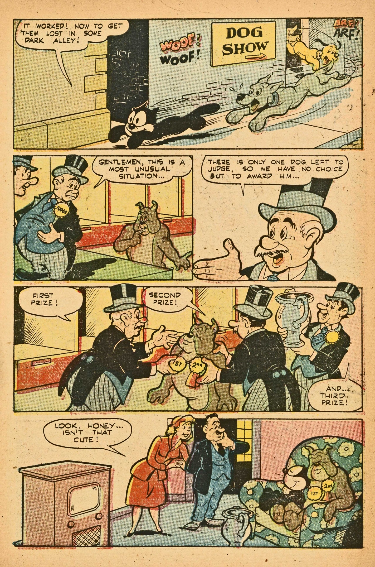 Read online Felix the Cat (1951) comic -  Issue #35 - 32