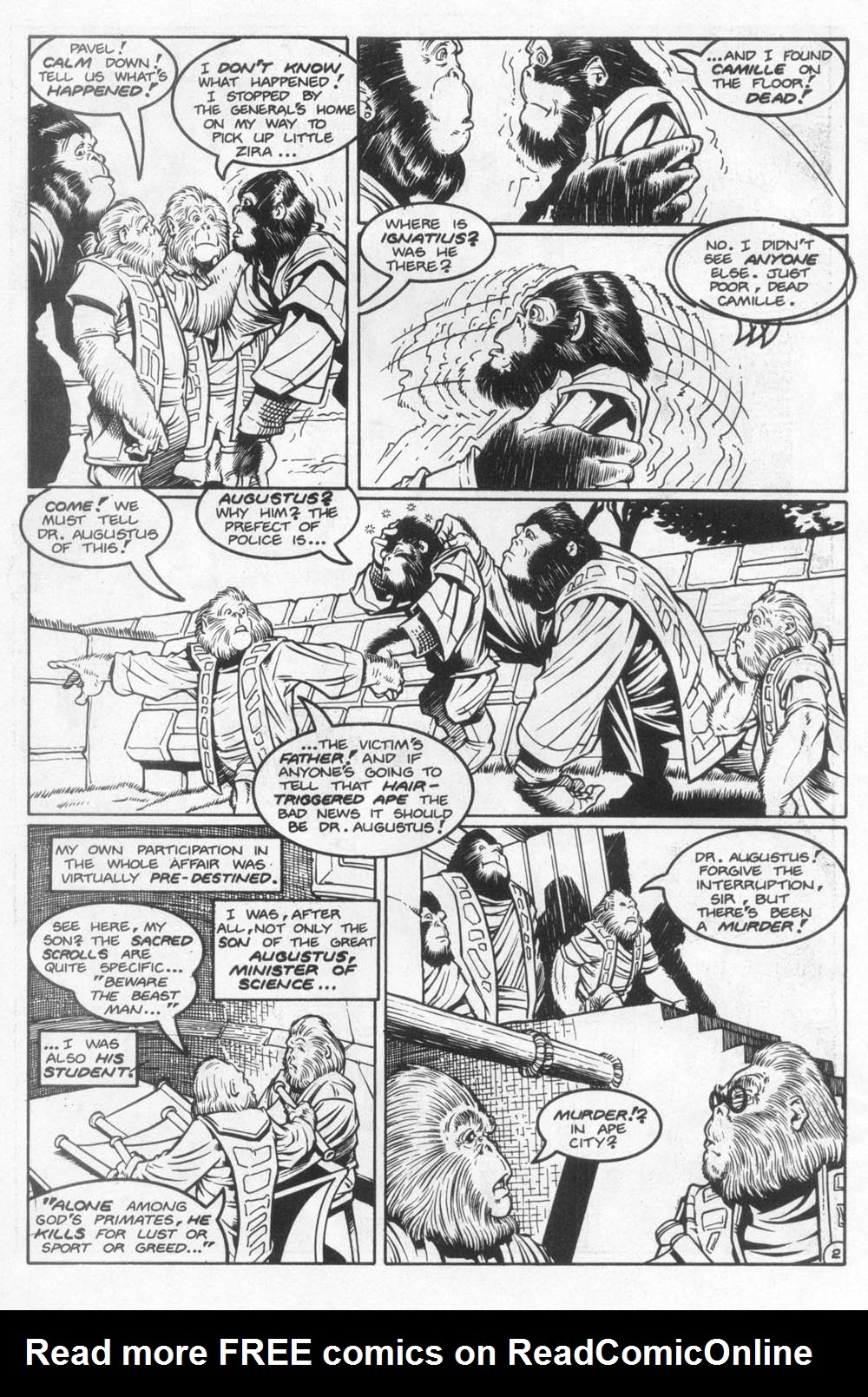 Read online Planet of the Apes: The Sins of the Father comic -  Issue # Full - 4