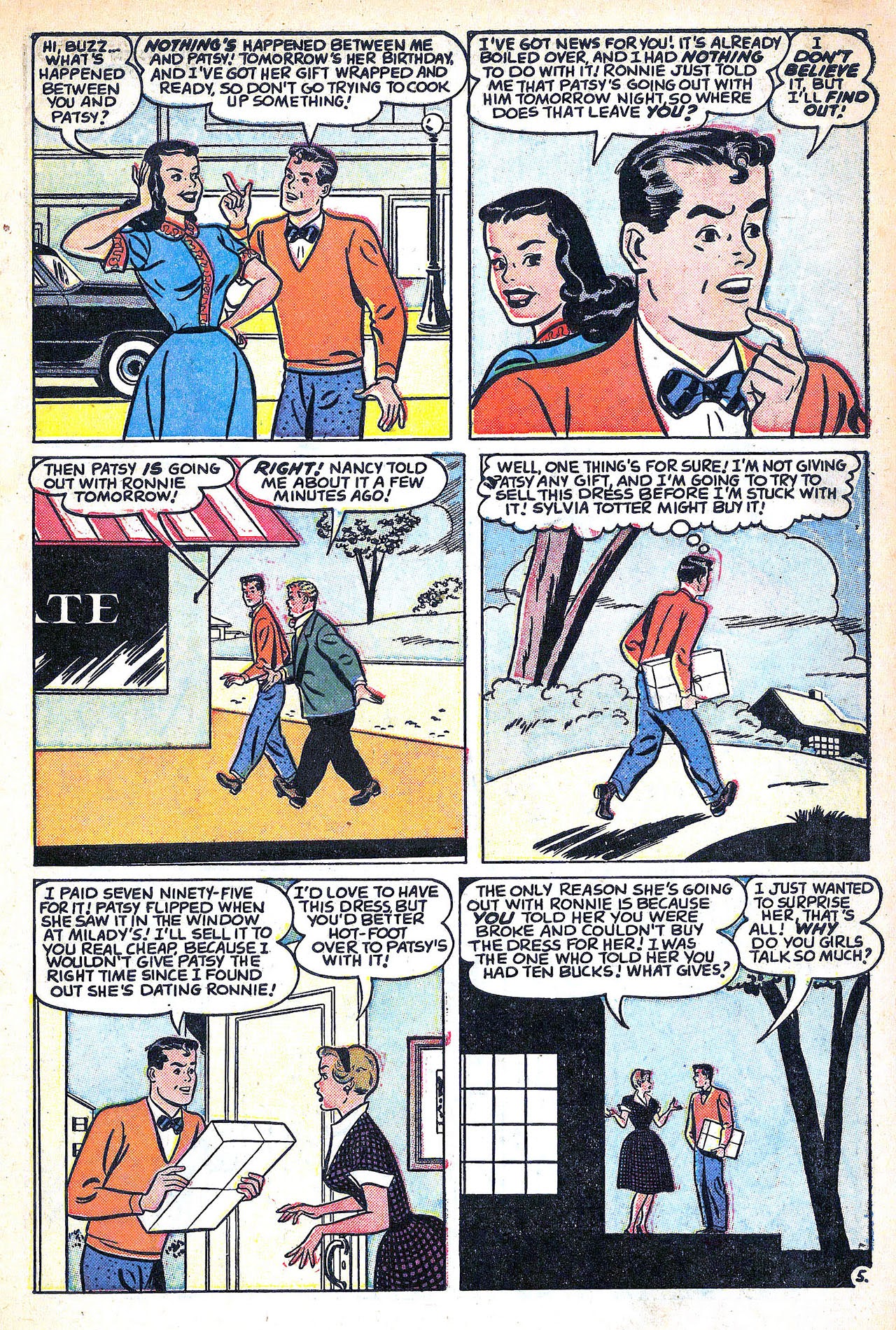 Read online Patsy and her Pals comic -  Issue #10 - 7