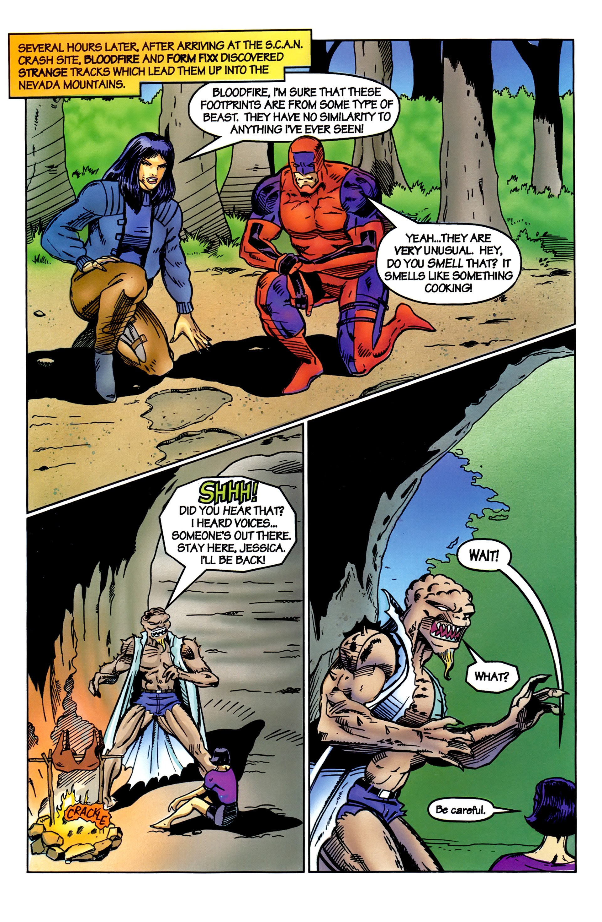 Read online Bloodfire comic -  Issue #10 - 22