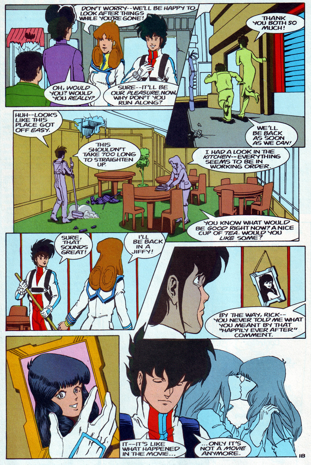 Read online Robotech The Macross Saga comic -  Issue #23 - 19