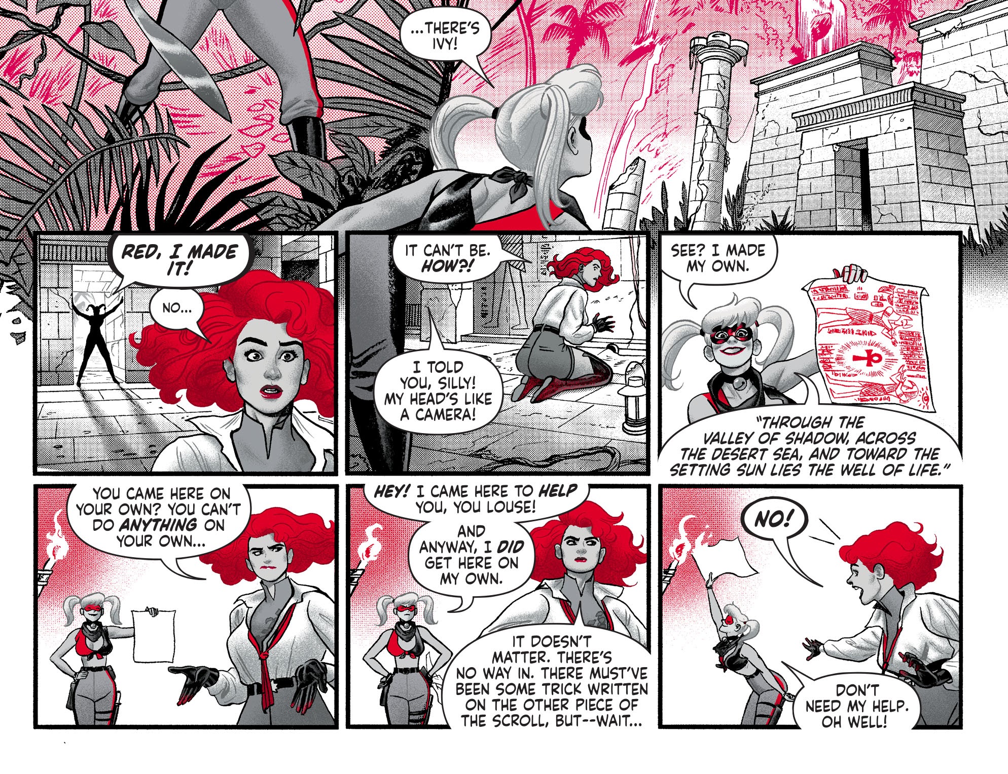 Read online Harley Quinn Black   White   Red comic -  Issue #9 - 15