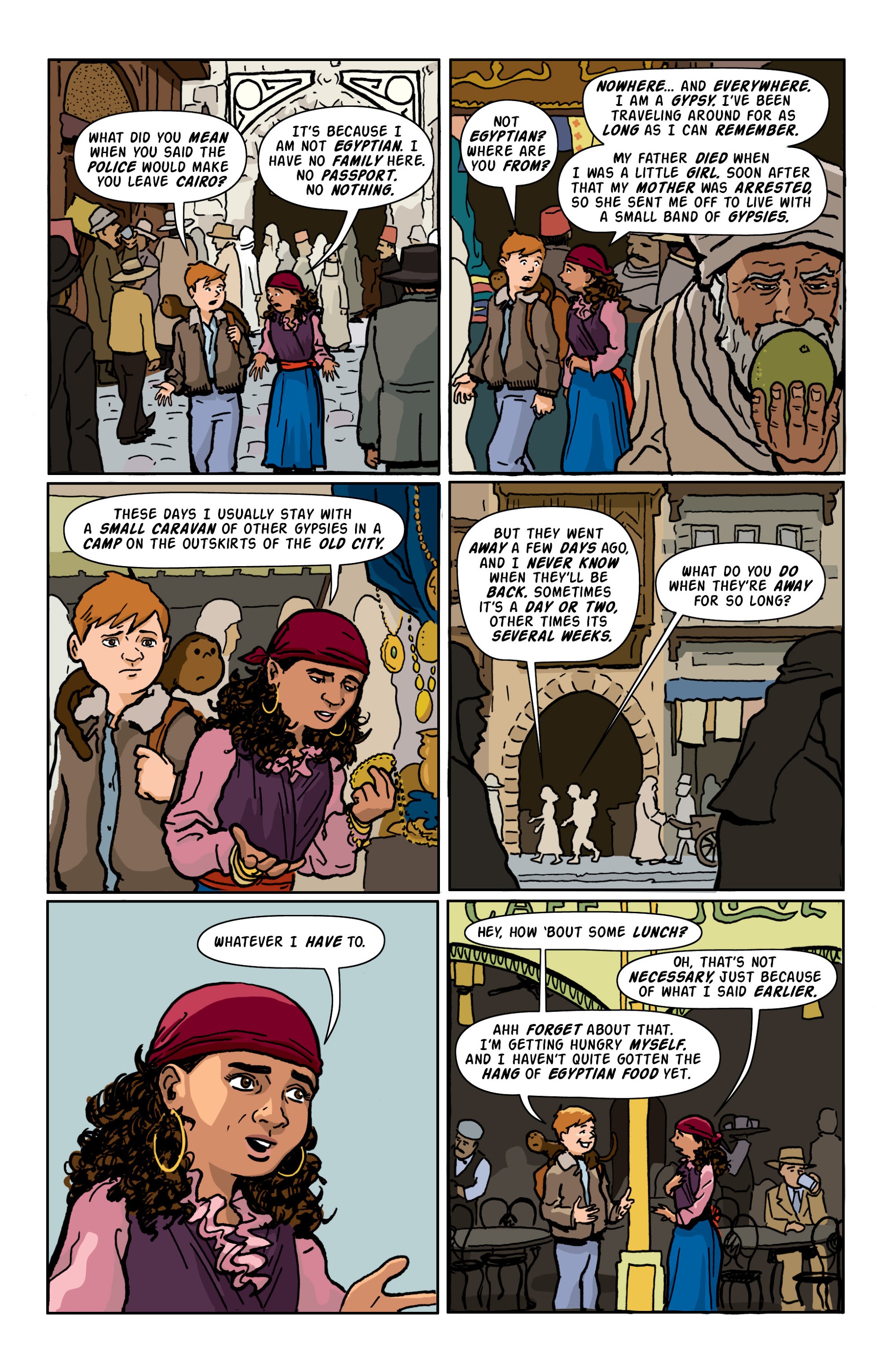 Read online Rocket Robinson and the Pharaoh's Fortune comic -  Issue # TPB (Part 1) - 38