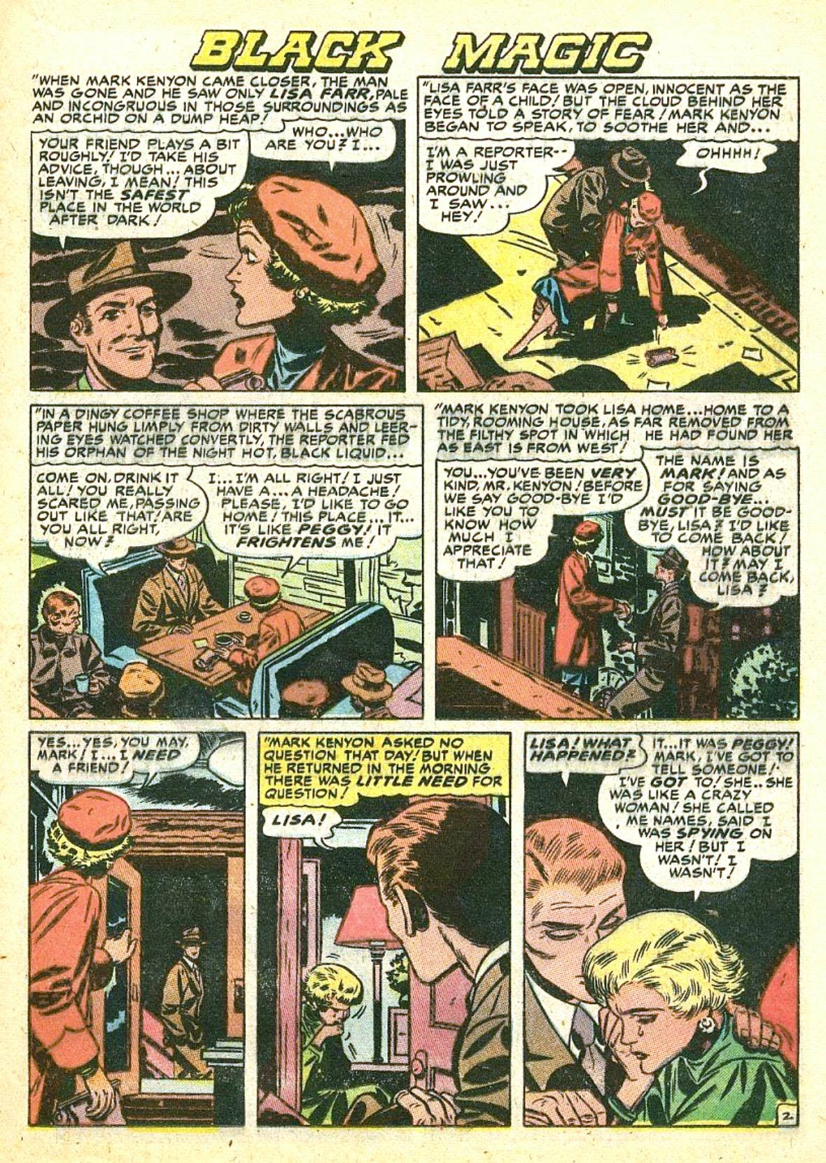 Read online Black Magic (1950) comic -  Issue #3 - 28