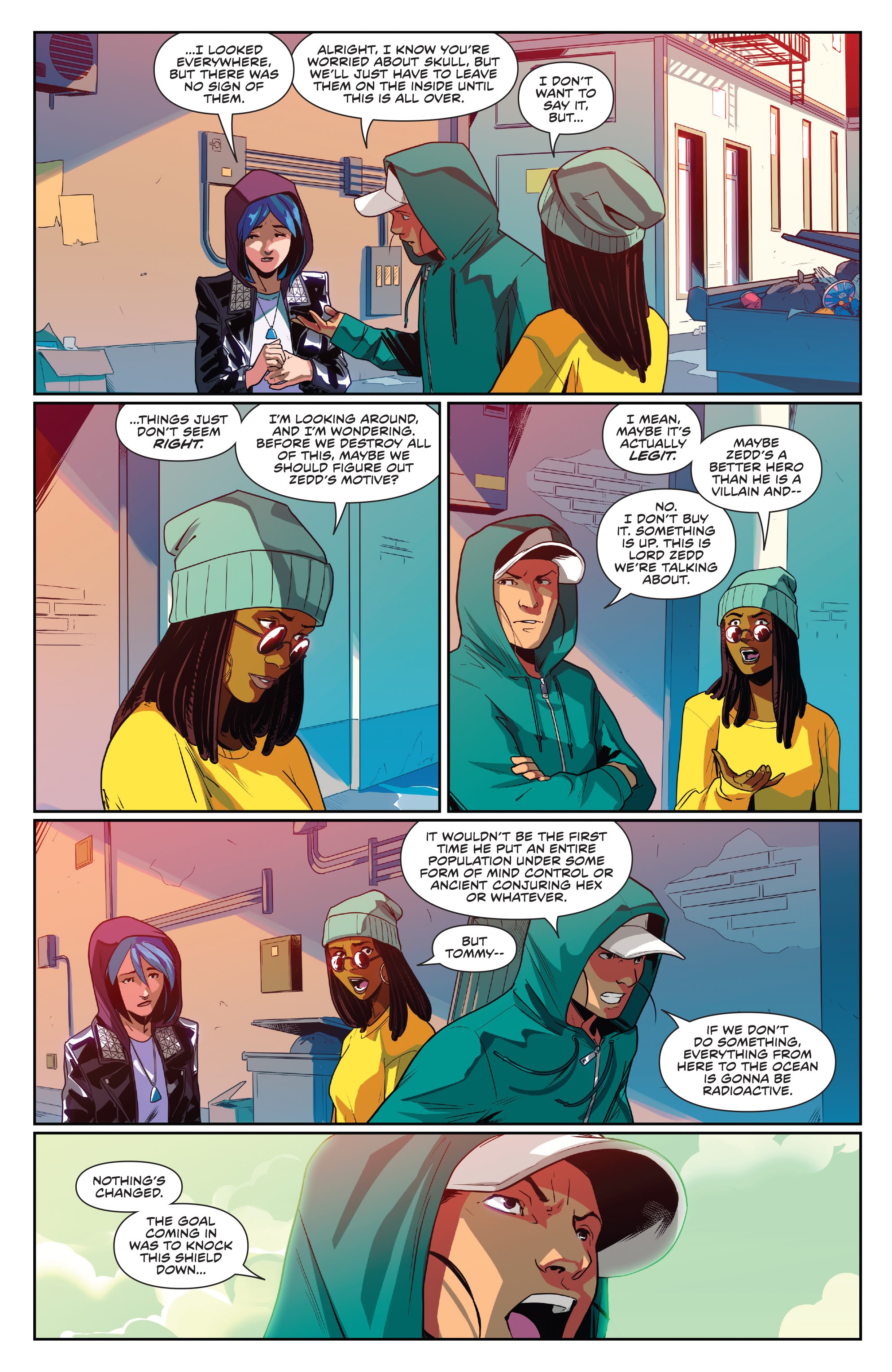 Read online Mighty Morphin comic -  Issue #7 - 15