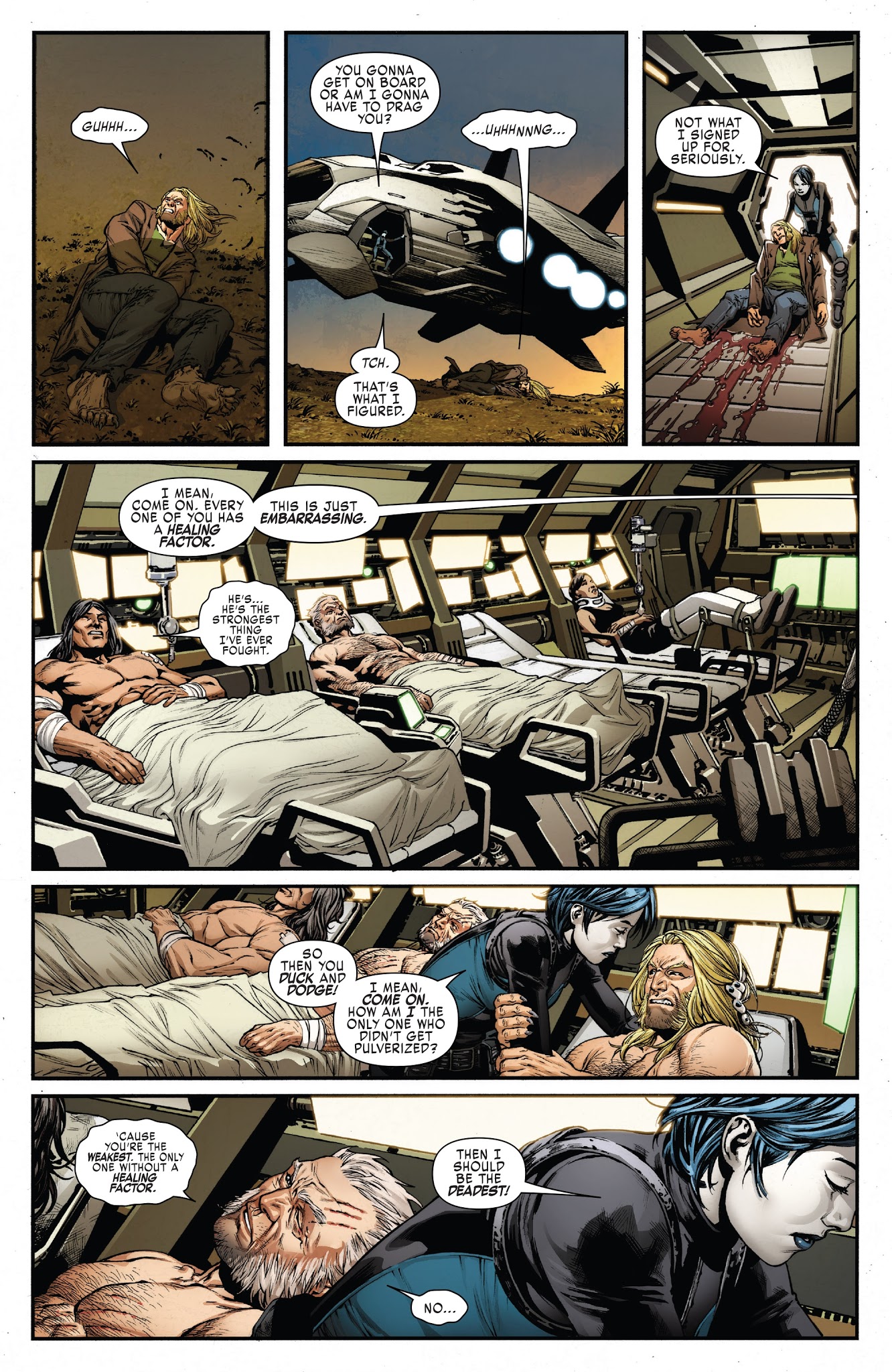 Read online Weapon X (2017) comic -  Issue #8 - 13