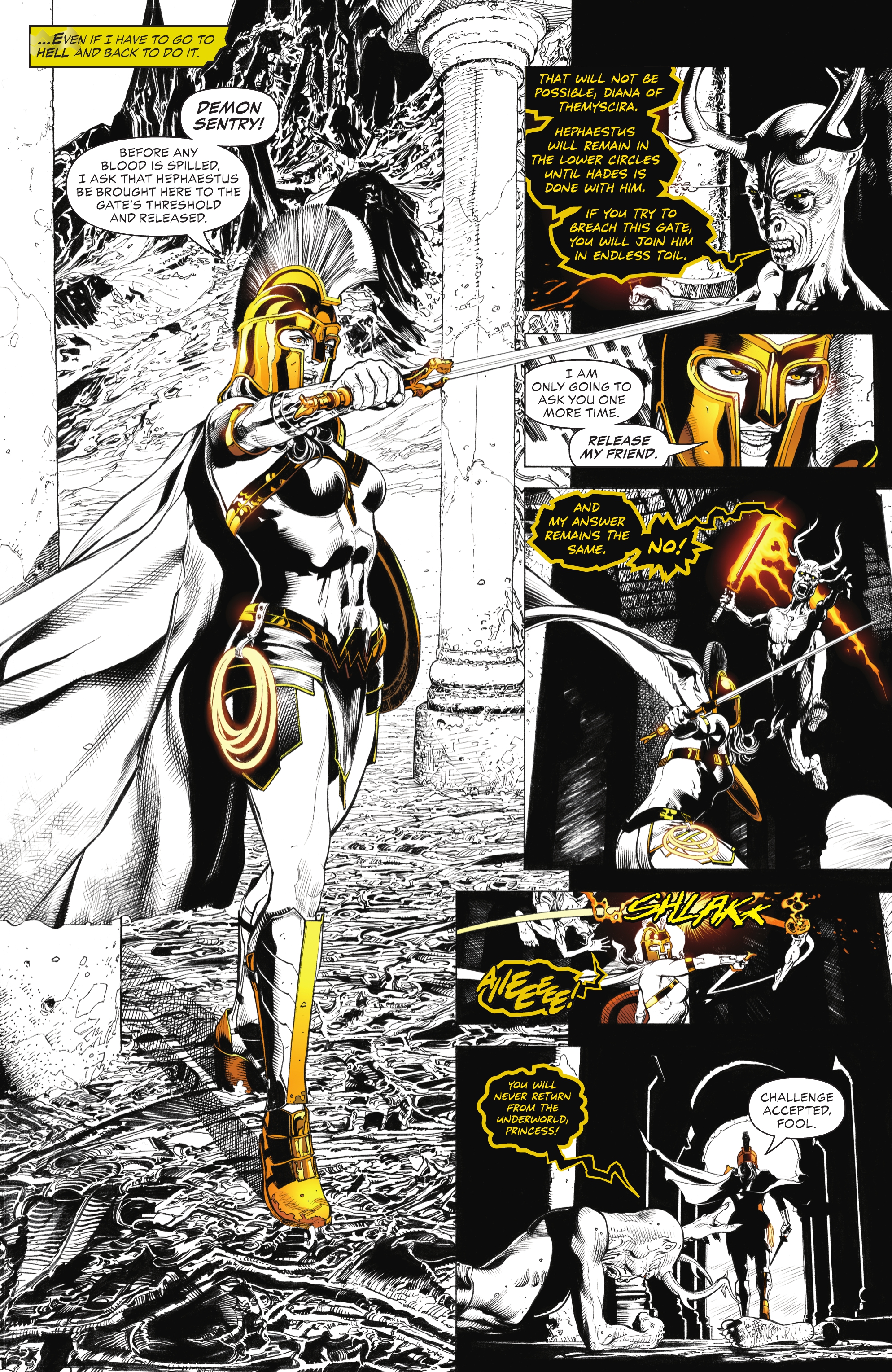 Read online Wonder Woman Black & Gold comic -  Issue #5 - 5