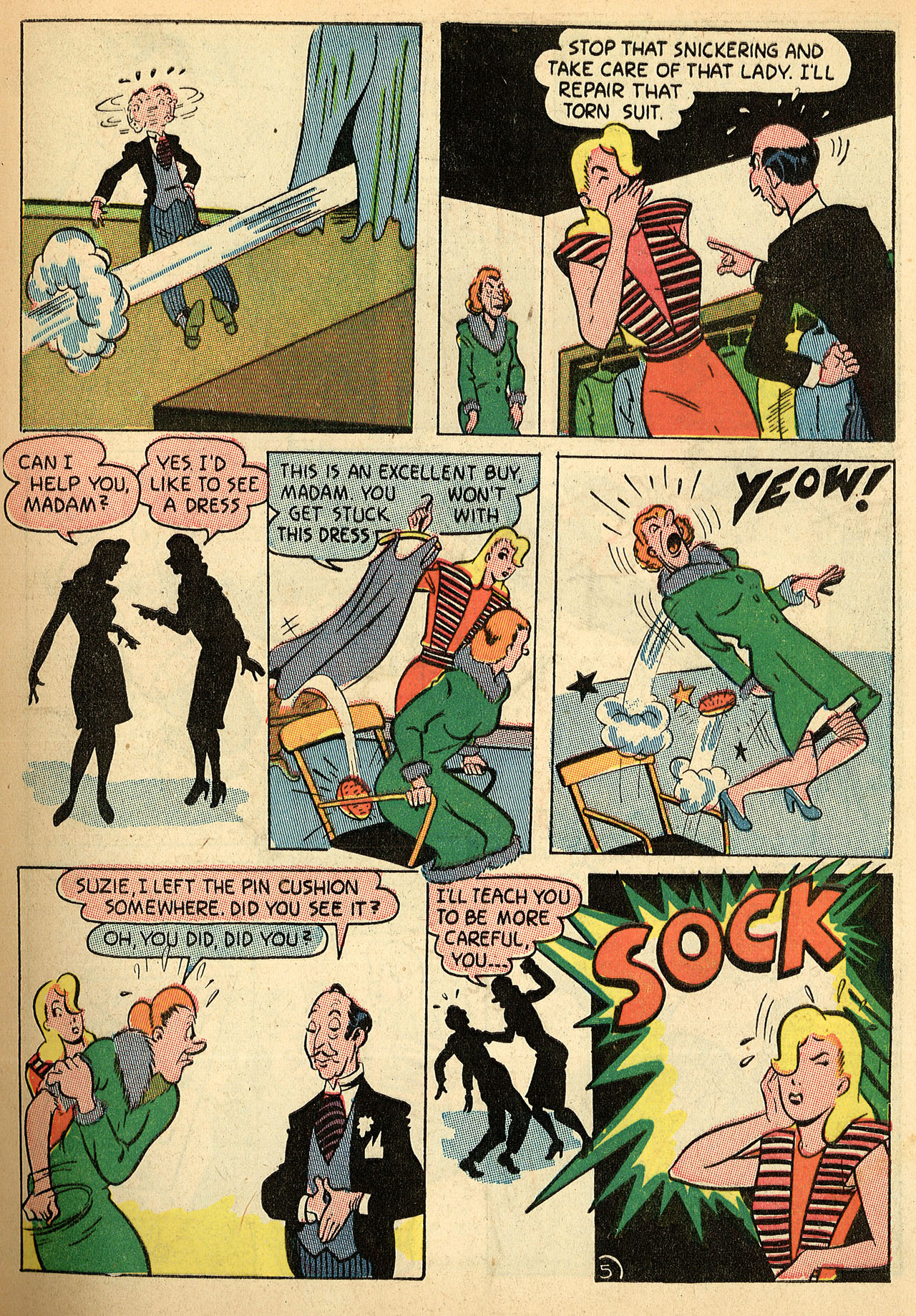 Read online Suzie Comics comic -  Issue #56 - 7