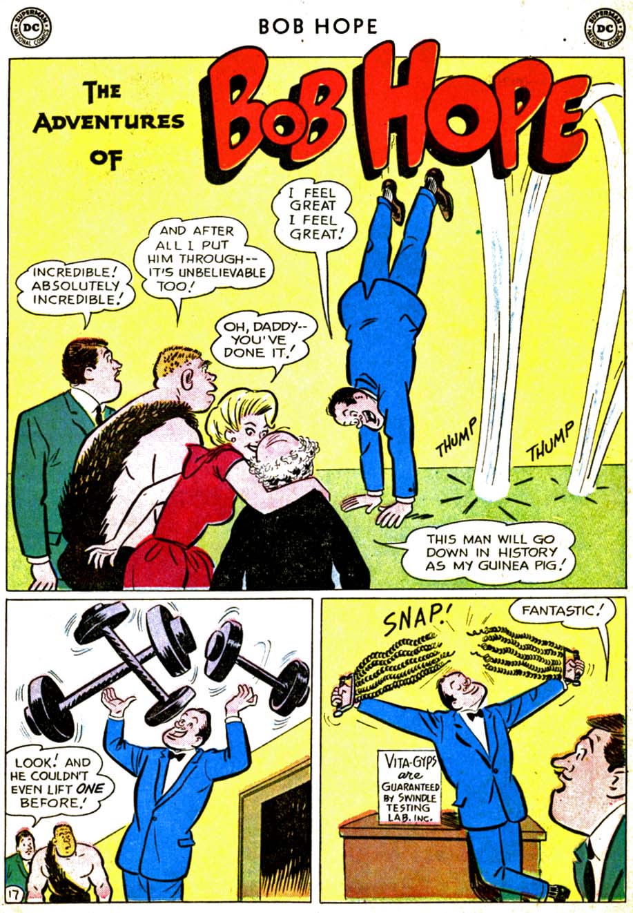 Read online The Adventures of Bob Hope comic -  Issue #74 - 23