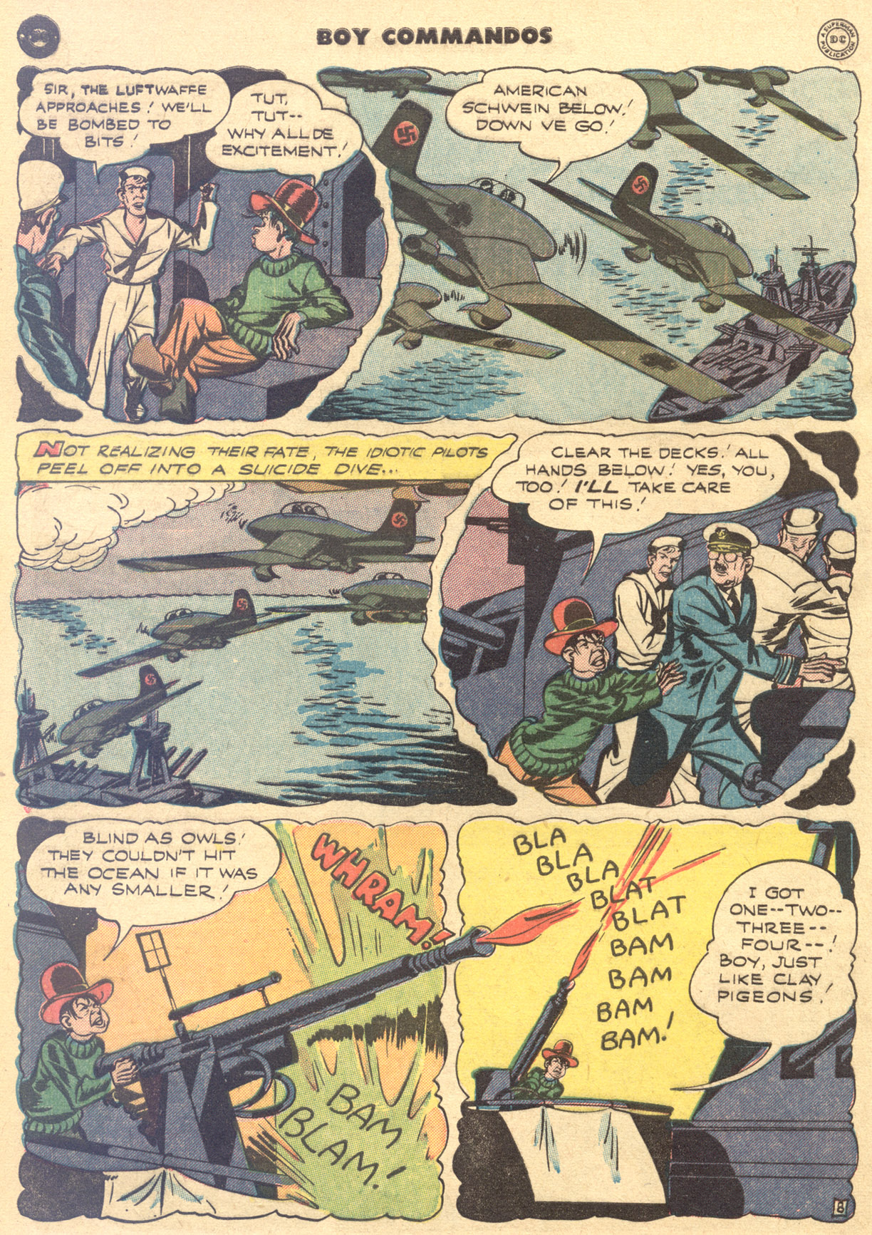 Read online Boy Commandos comic -  Issue #8 - 10