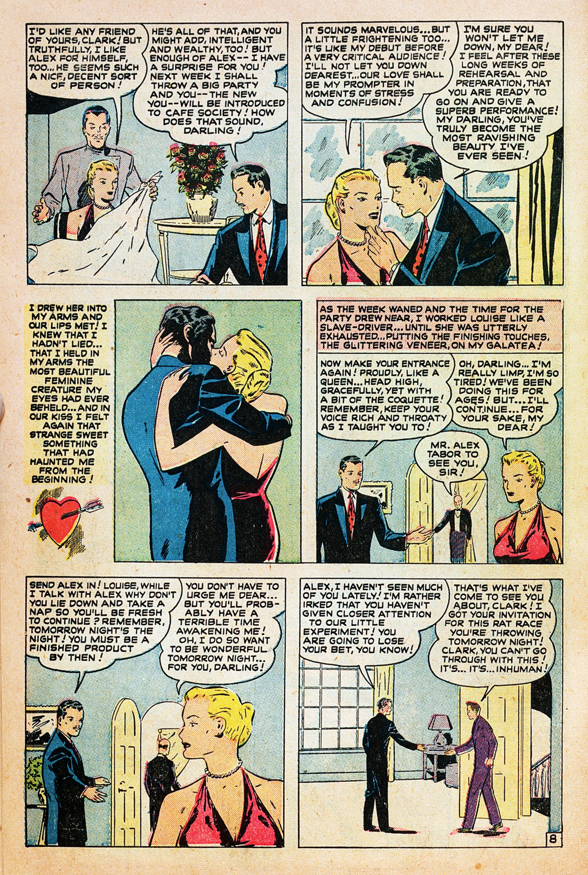 Read online Girl Comics (1949) comic -  Issue #4 - 10