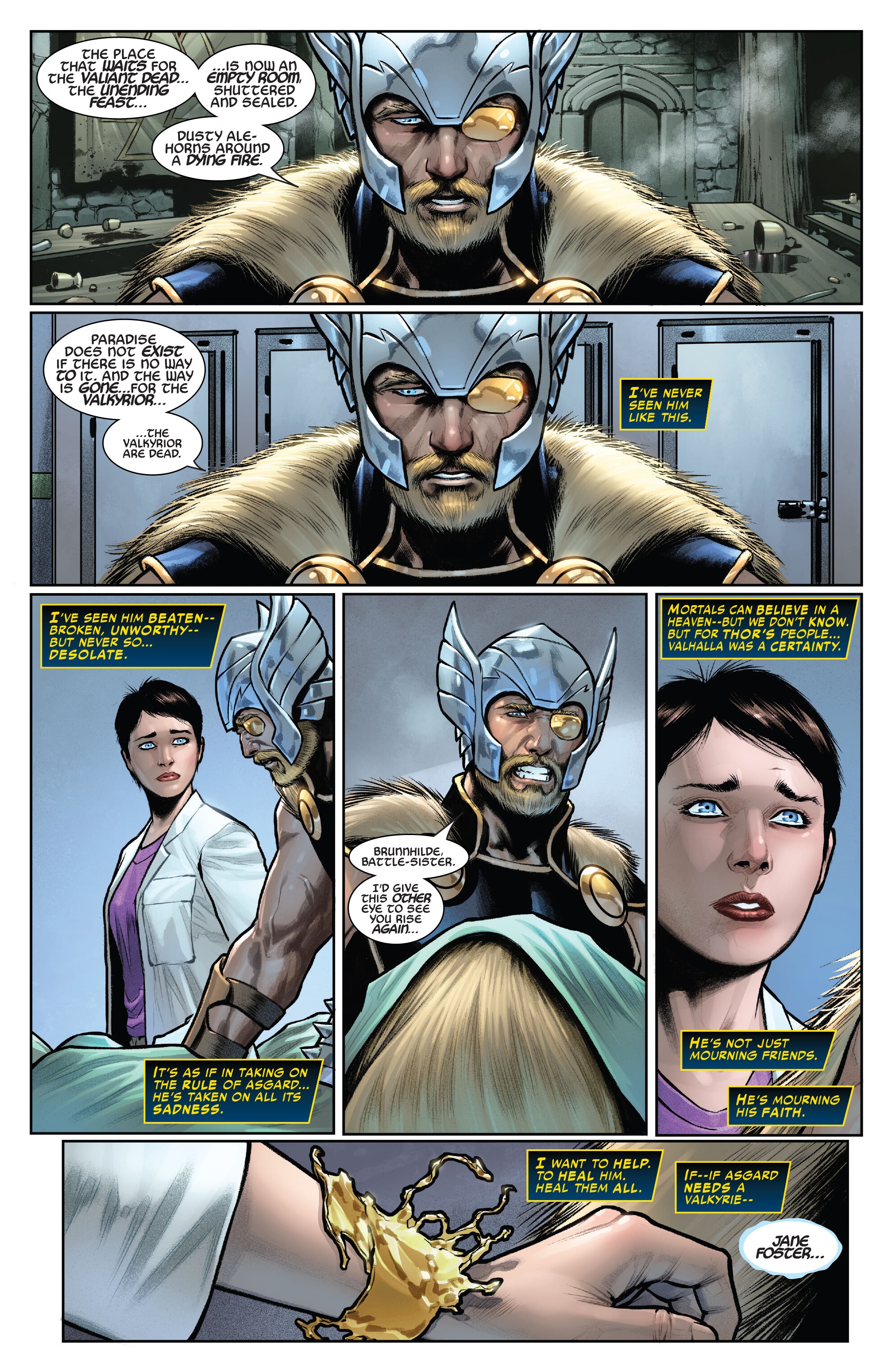Read online Marvel-Verse: Jane Foster, The Mighty Thor comic -  Issue # TPB - 101