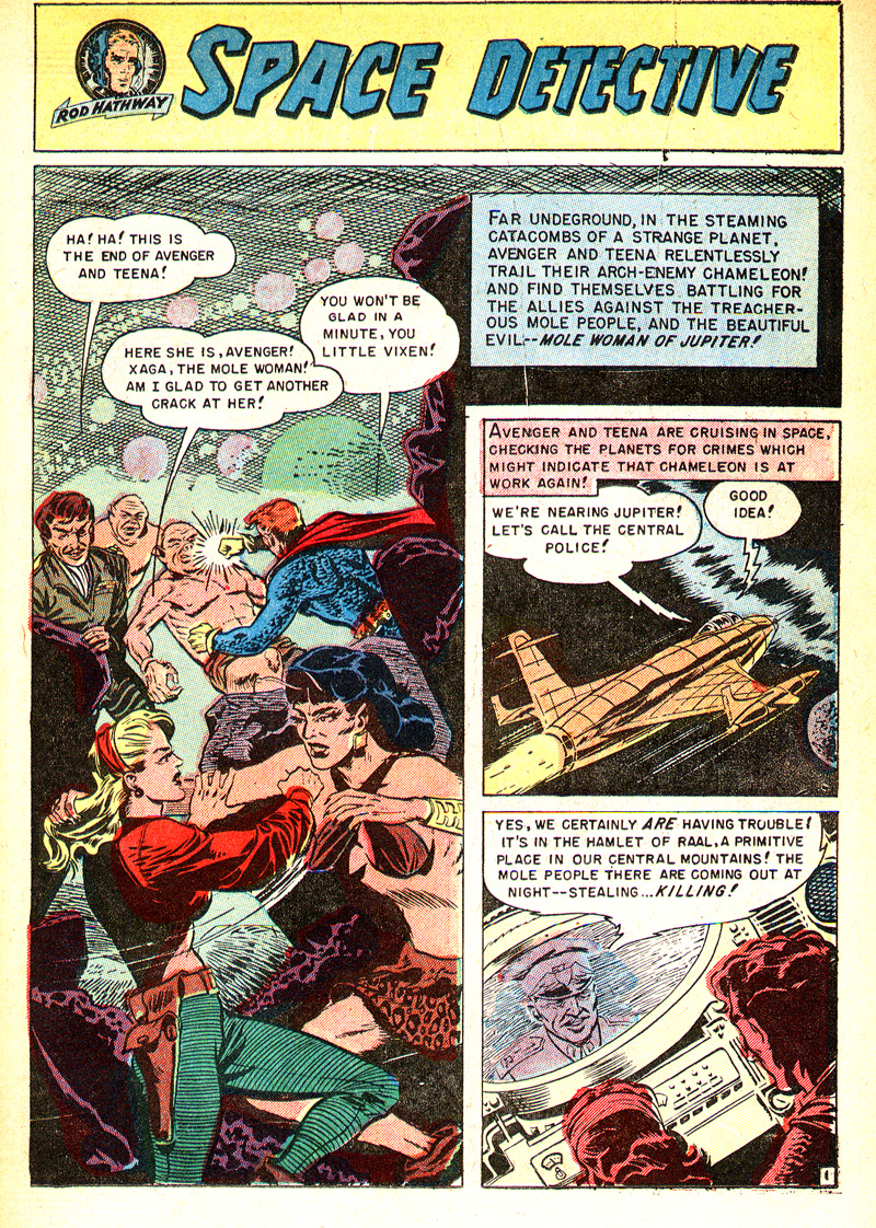 Read online Space Detective comic -  Issue #3 - 16