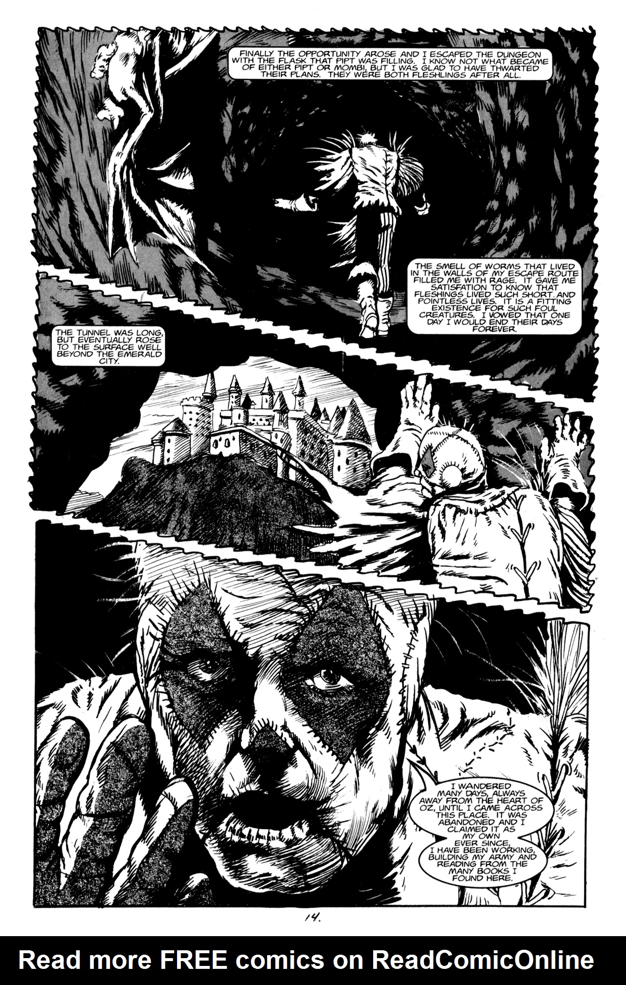 Read online Dark Oz comic -  Issue #3 - 16