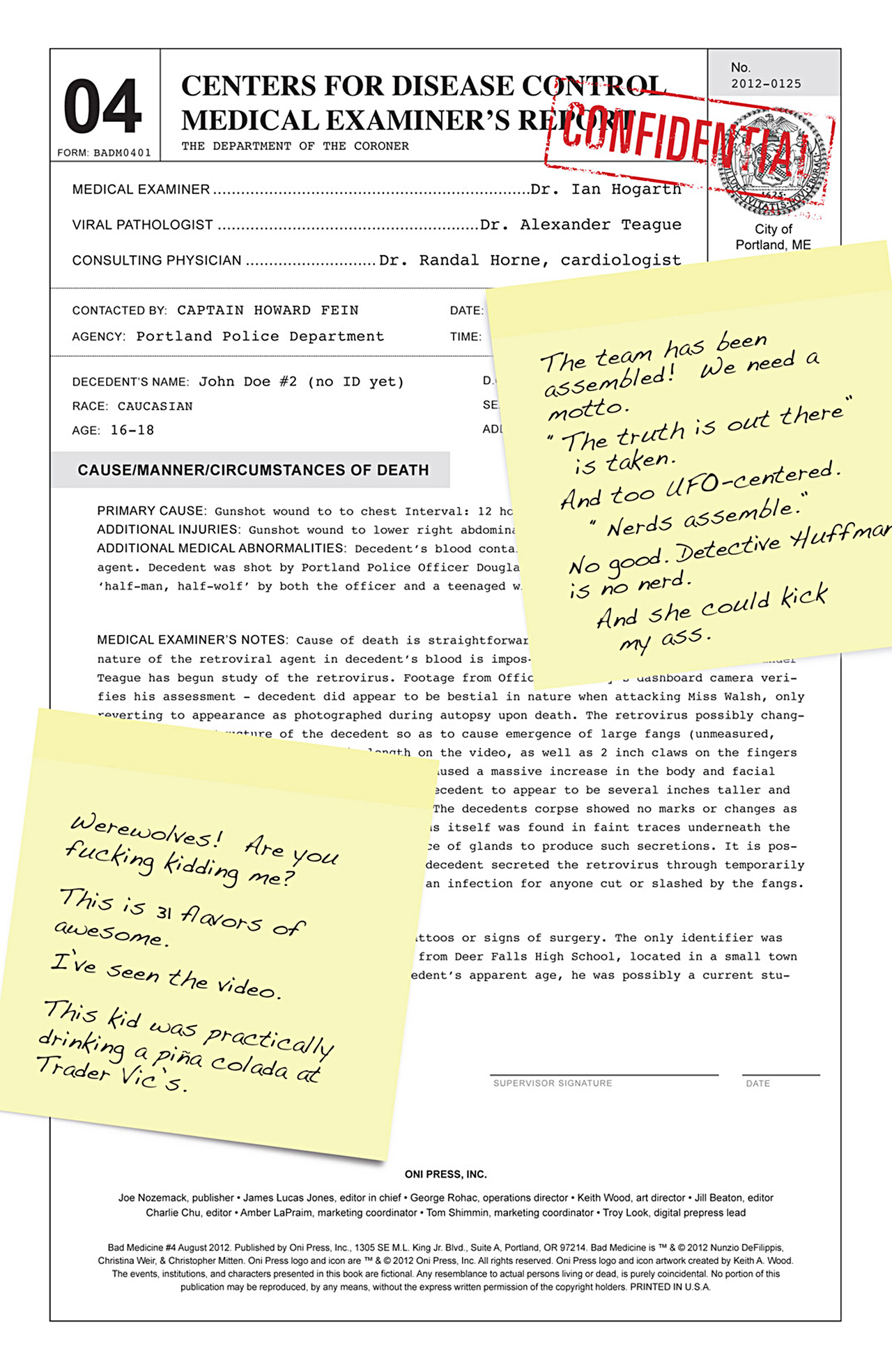 Read online Bad Medicine comic -  Issue #4 - 2