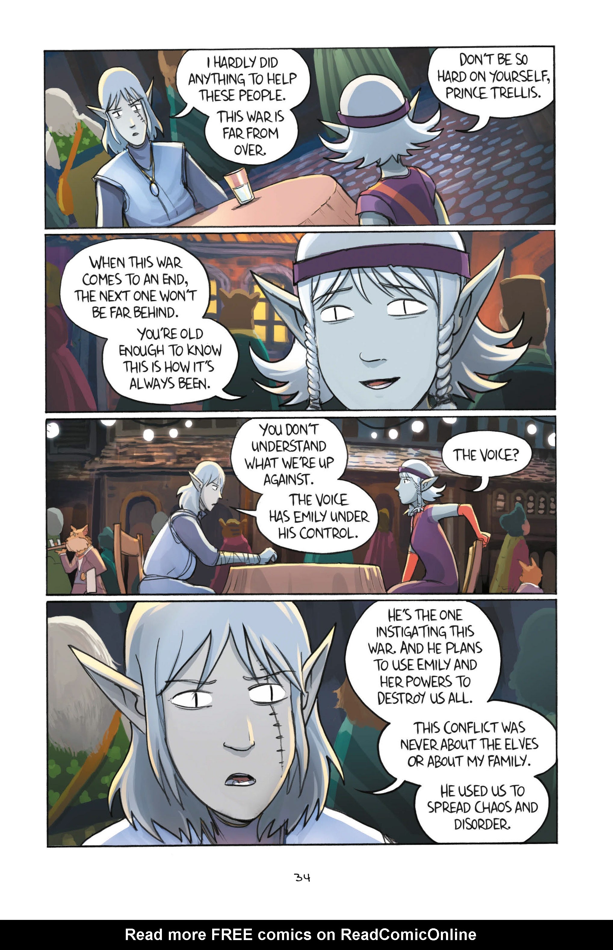Read online Amulet comic -  Issue # TPB 8 (Part 1) - 37